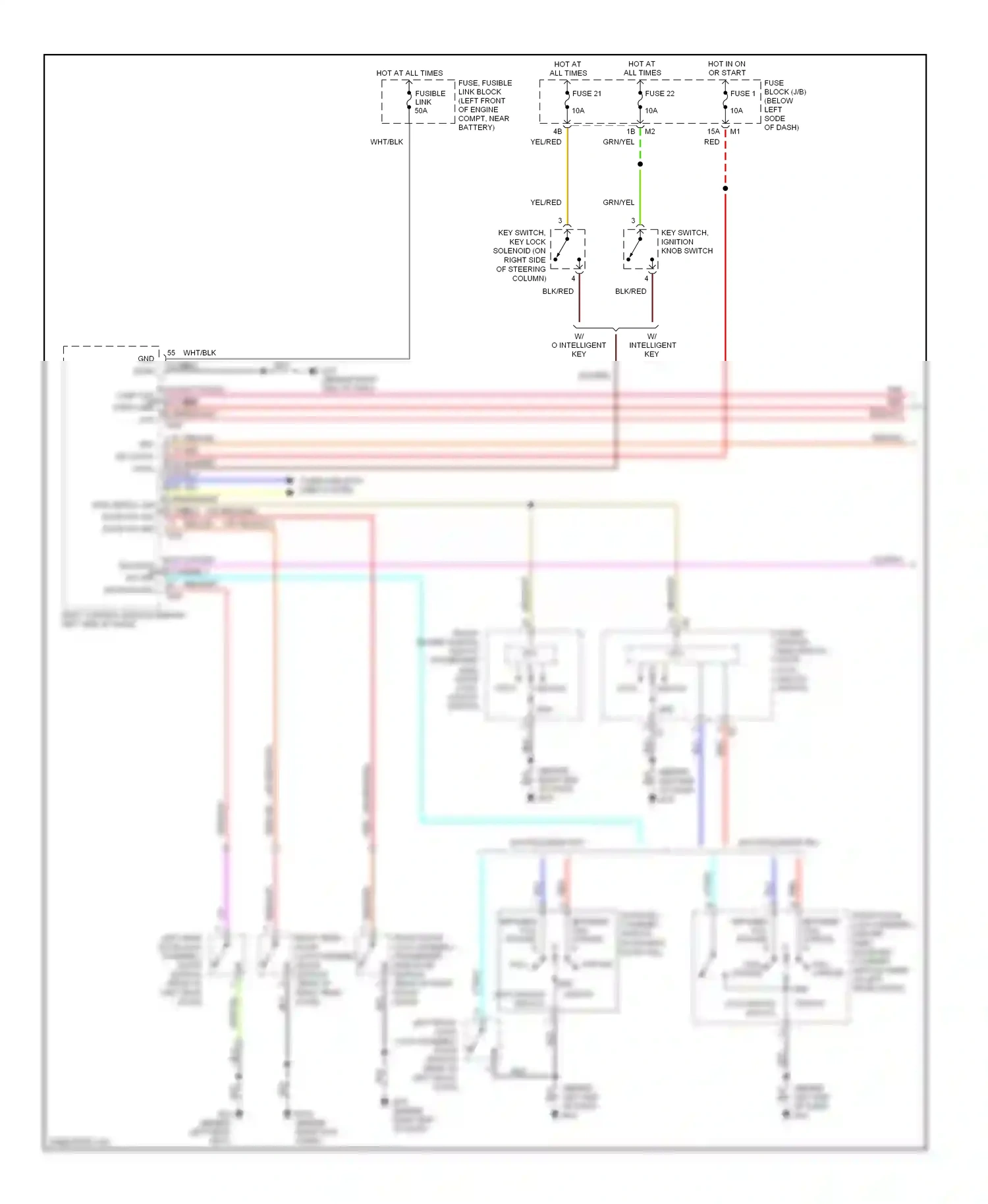 Wiring diagram computer data lines system for Nissan Murano Z50 (2002-2008) (12 of 37)