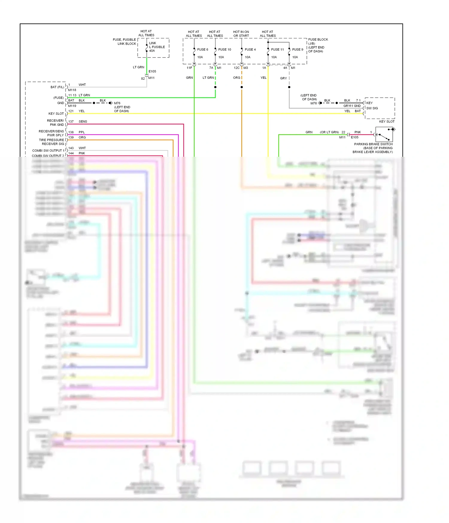 Wiring diagram 21 22 computer data lines system pnk for Nissan Murano Z51 facelift 2 (2011-2015) (1 of 1)