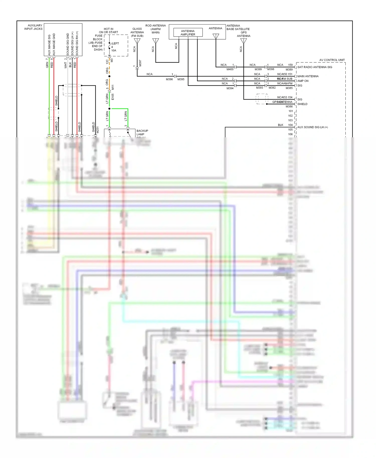 Wiring diagram computer data lines system for Nissan Murano Z51 facelift 2 (2011-2015) (57 of 72)