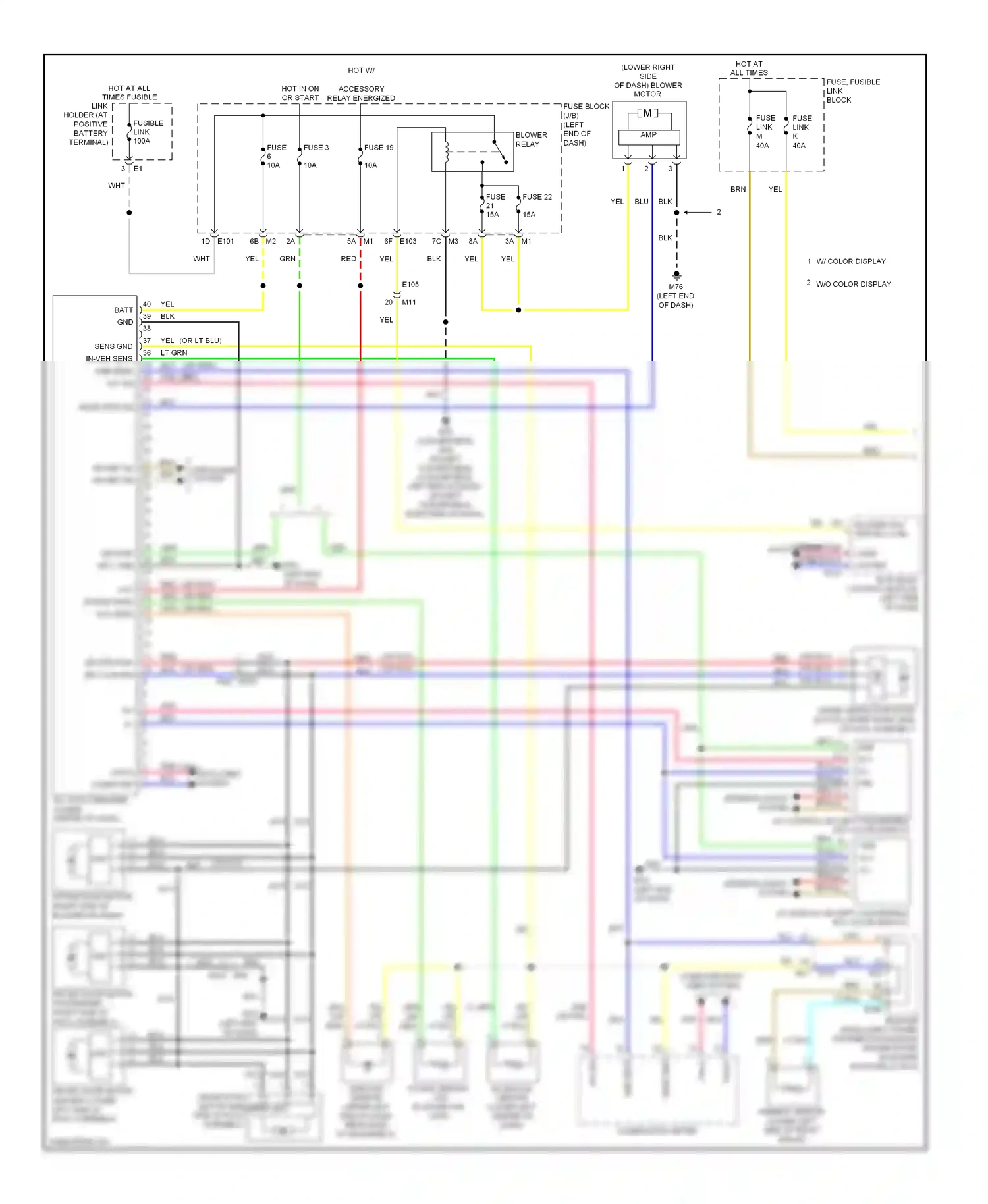 Wiring diagram computer data lines system for Nissan Murano Z51 facelift 2 (2011-2015) (4 of 72)