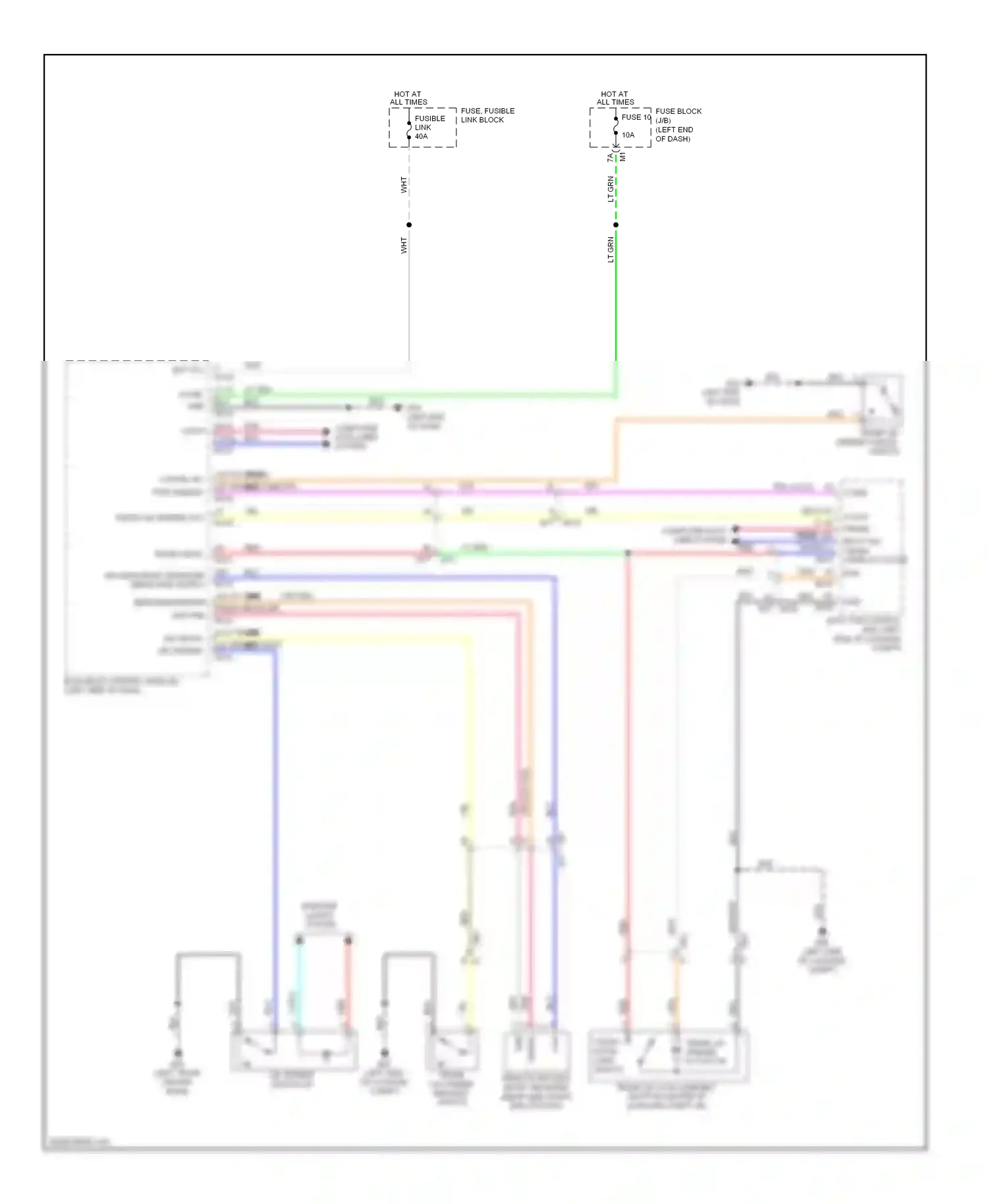 Wiring diagram computer data lines system for Nissan Murano Z51 facelift 2 (2011-2015) (69 of 72)