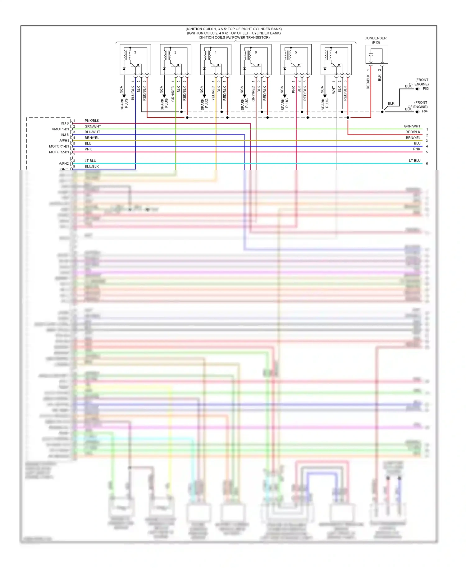 Wiring diagram engine oil temperature sensor for Nissan Murano Z51 facelift (2010-2012) (1 of 1)