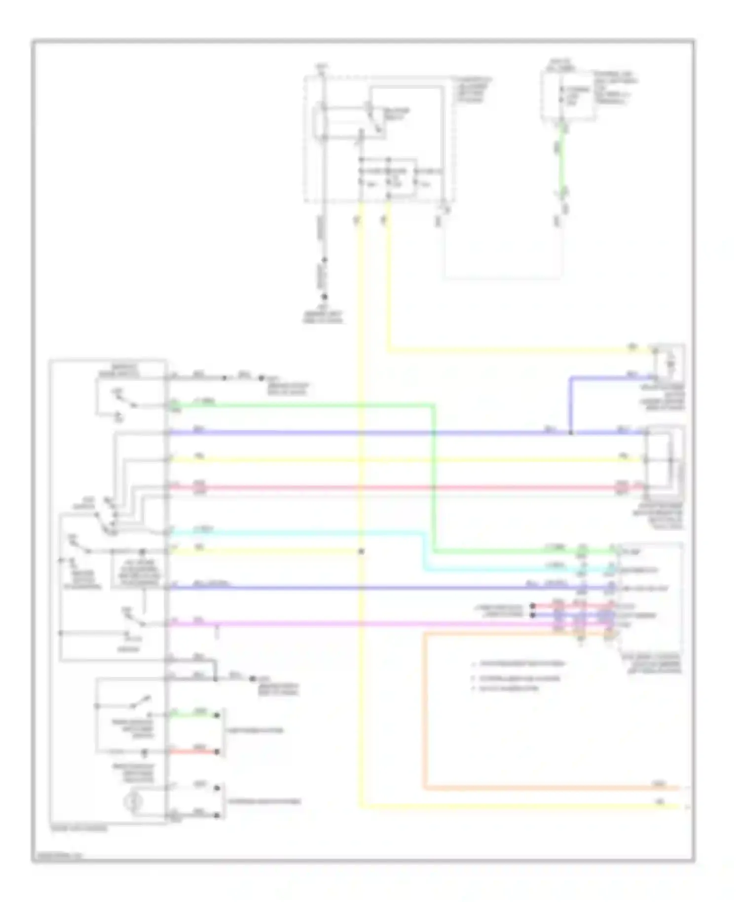 Note Nissan E12 (2012-2016): Manual a/c circuit (1 of 2)