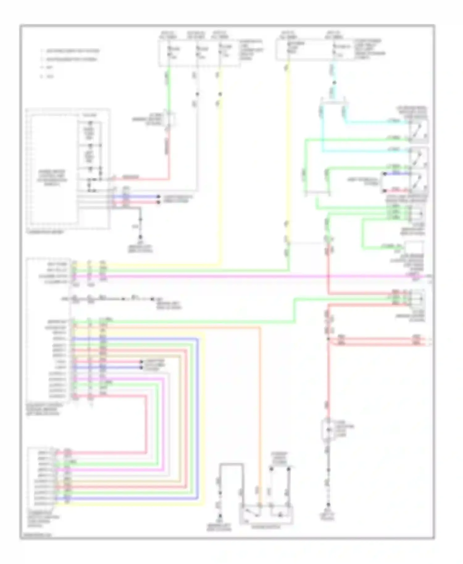 Note Nissan E12 (2012-2016): Exterior lamps circuit (1 of 2)