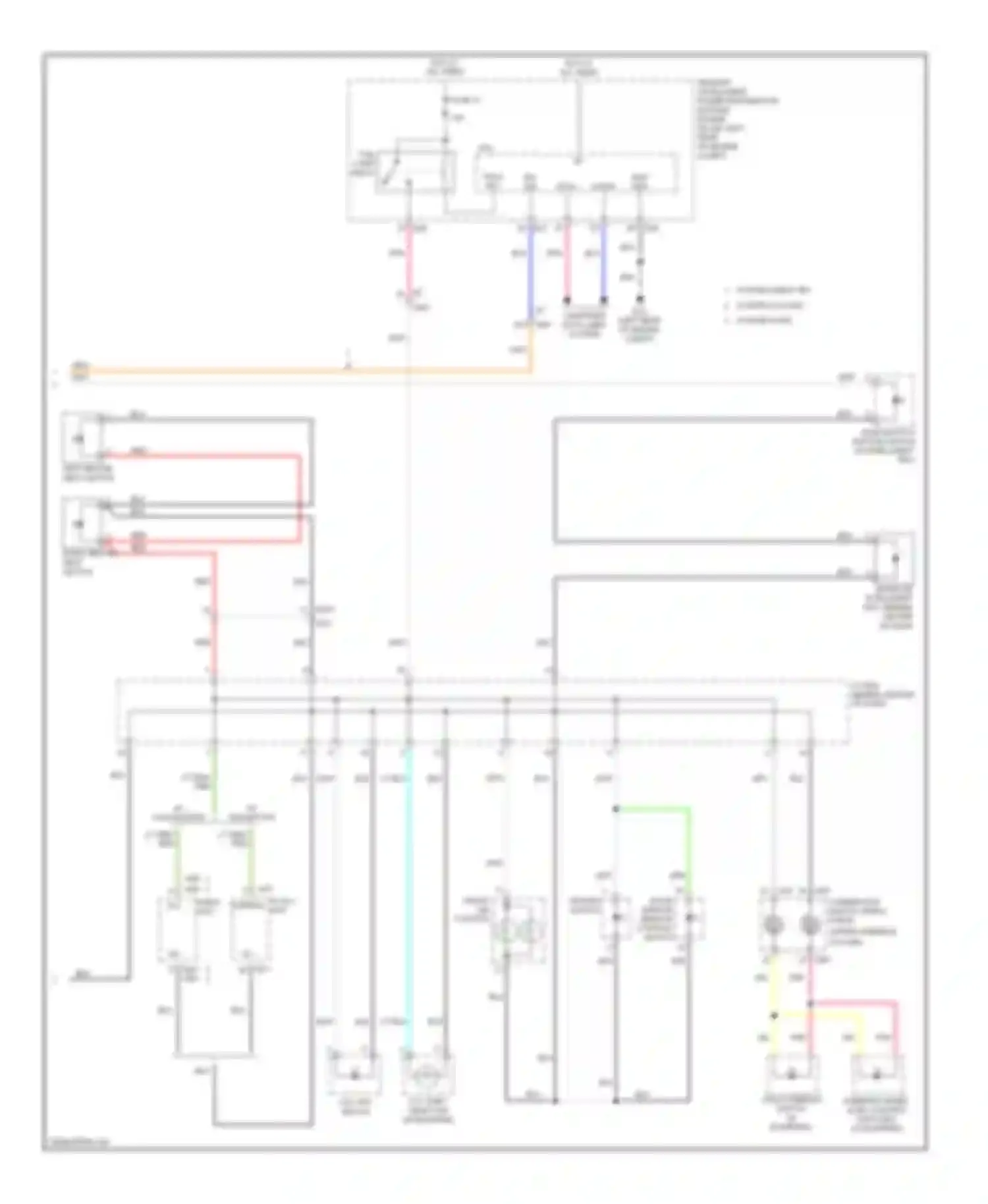 Note Nissan E12 (2012-2016): Instrument illumination circuit (2 of 2)