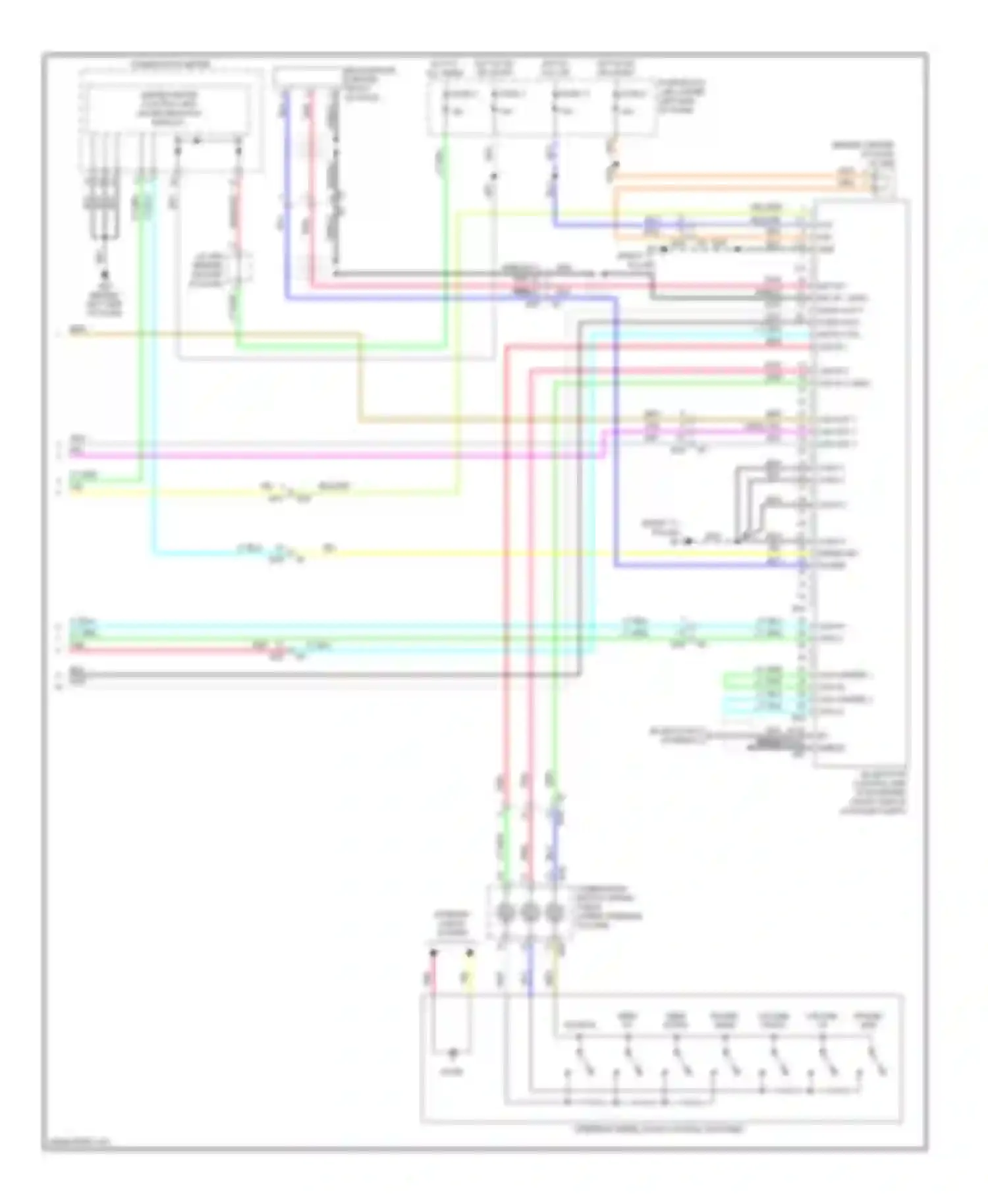 Note Nissan E12 (2012-2016): Base radio circuit (2 of 2)