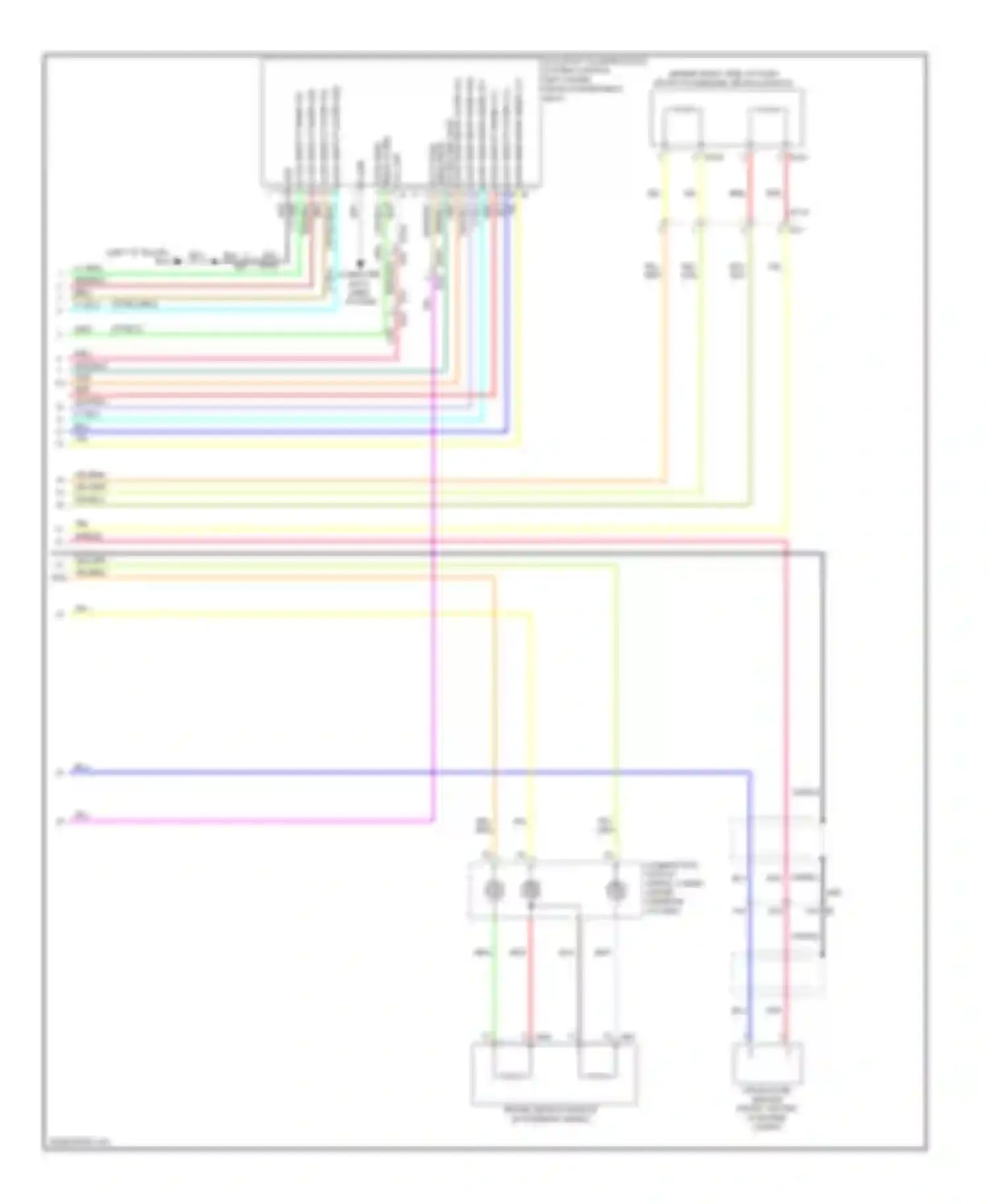 Wiring diagram 17 18 19 20 21 pnk shield for Nissan Note E12 (2012-2016) (2 of 2)