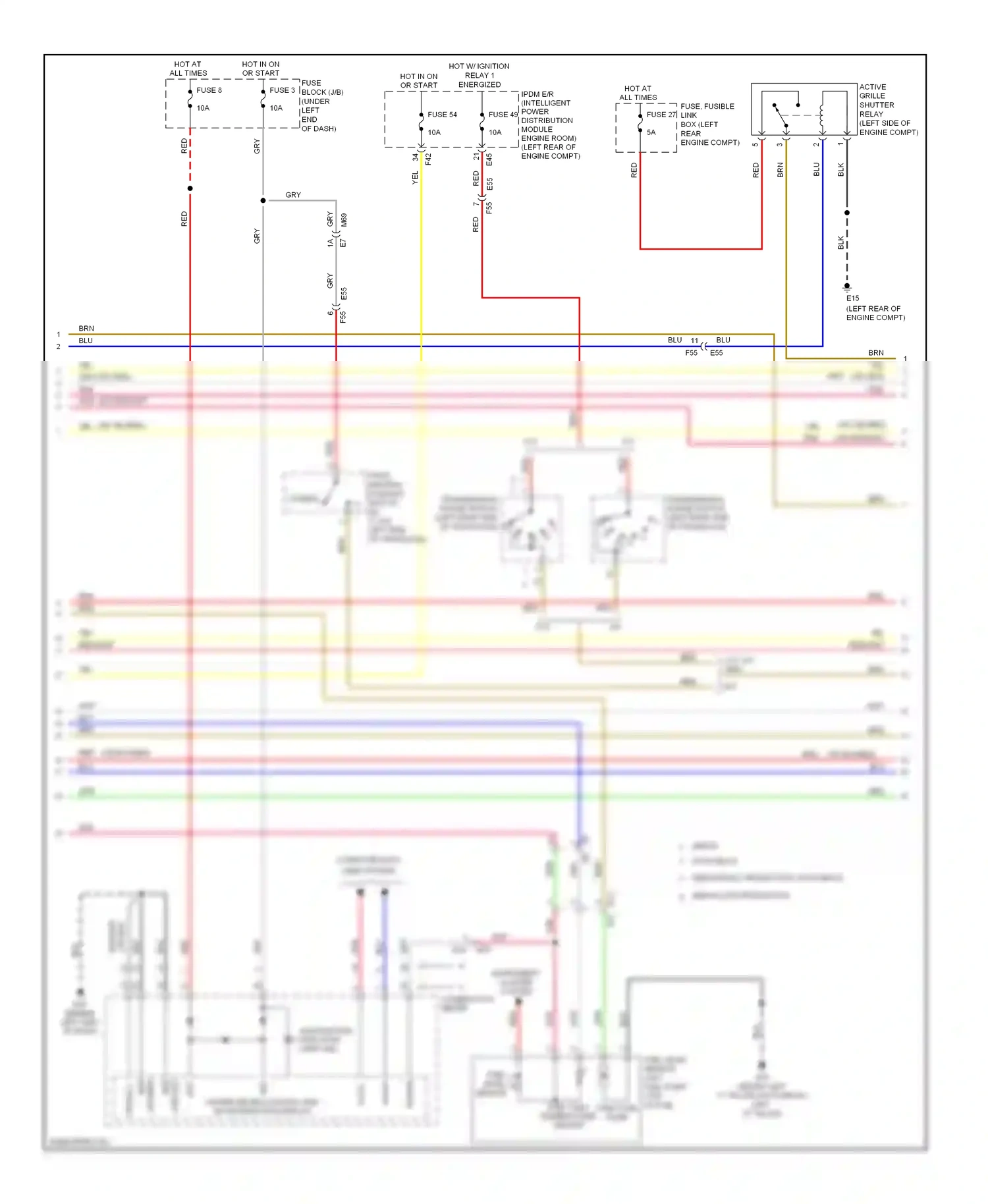 Nissan Note E12 (2012-2016) hatchback wiring diagram  (6 of 7)