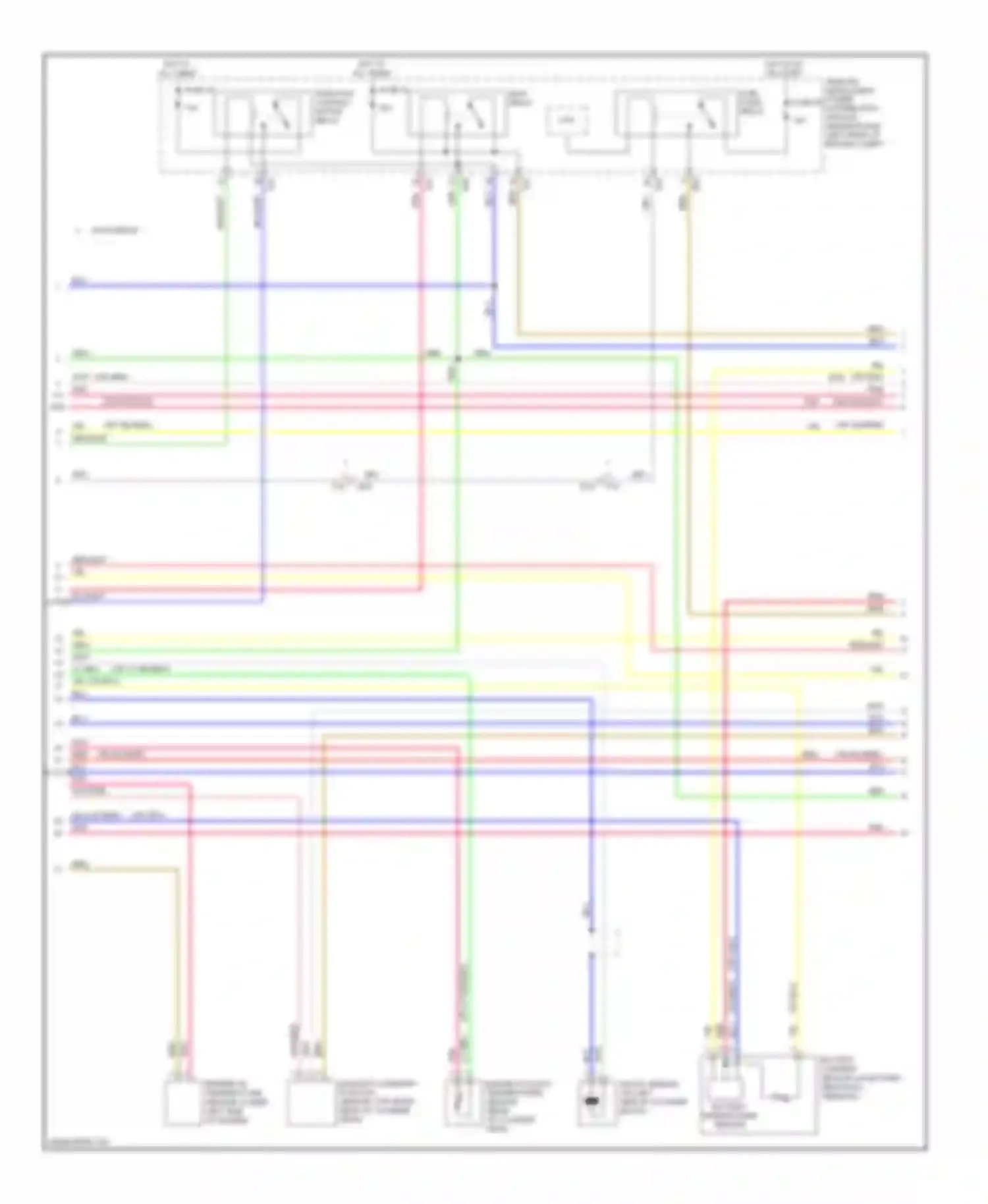 Wiring diagram hot at all times for Nissan Note E12 (2012-2016) (18 of 46)