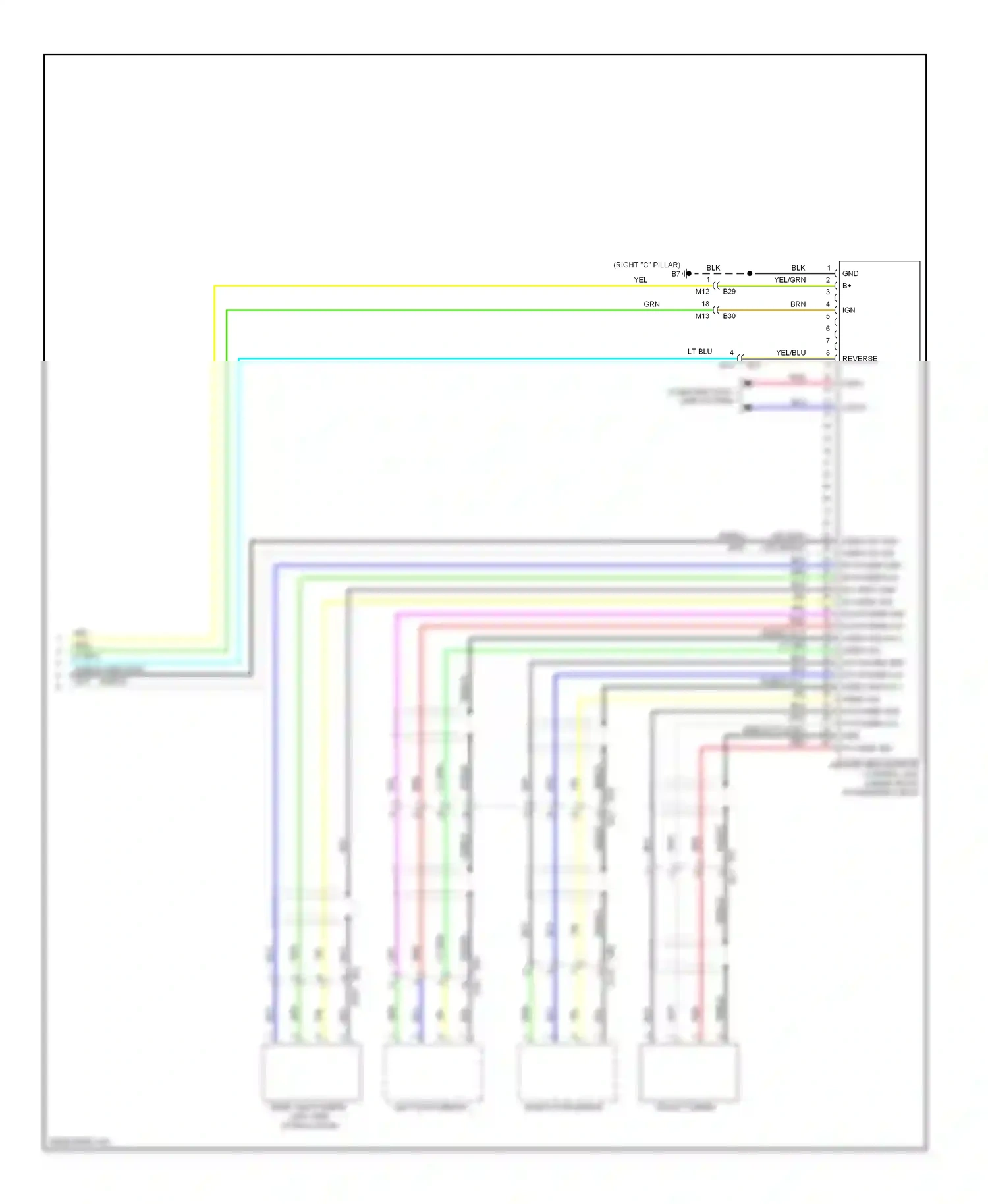 Nissan Note E12 (2012-2016) ign wiring diagram  (4 of 9)