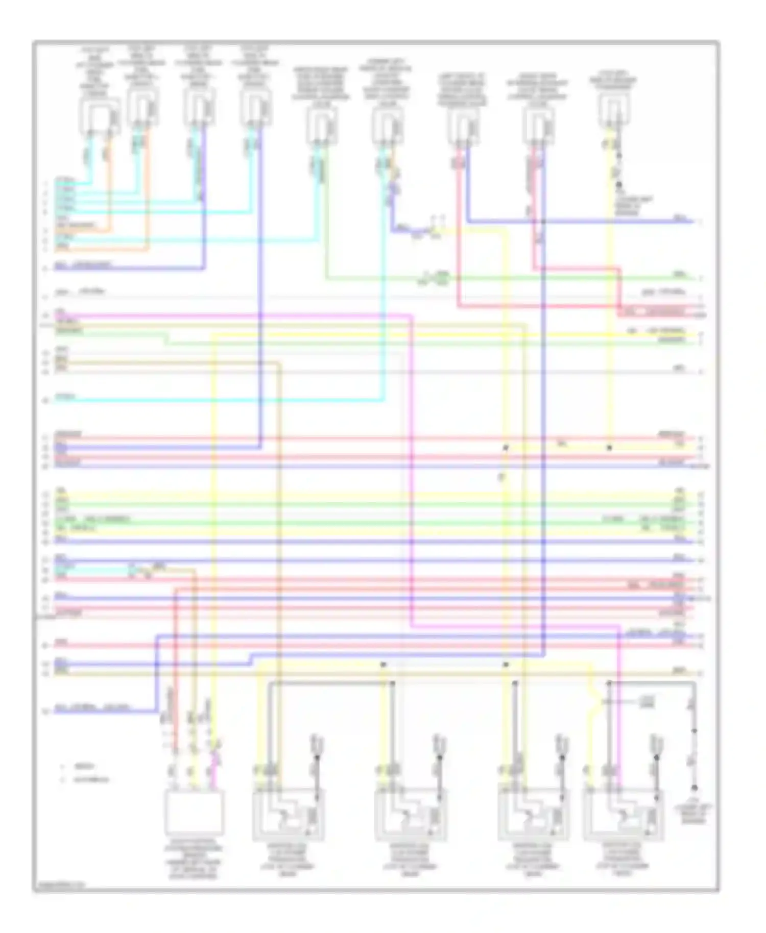 Wiring diagram lt grn for Nissan Note E12 (2012-2016) (19 of 62)