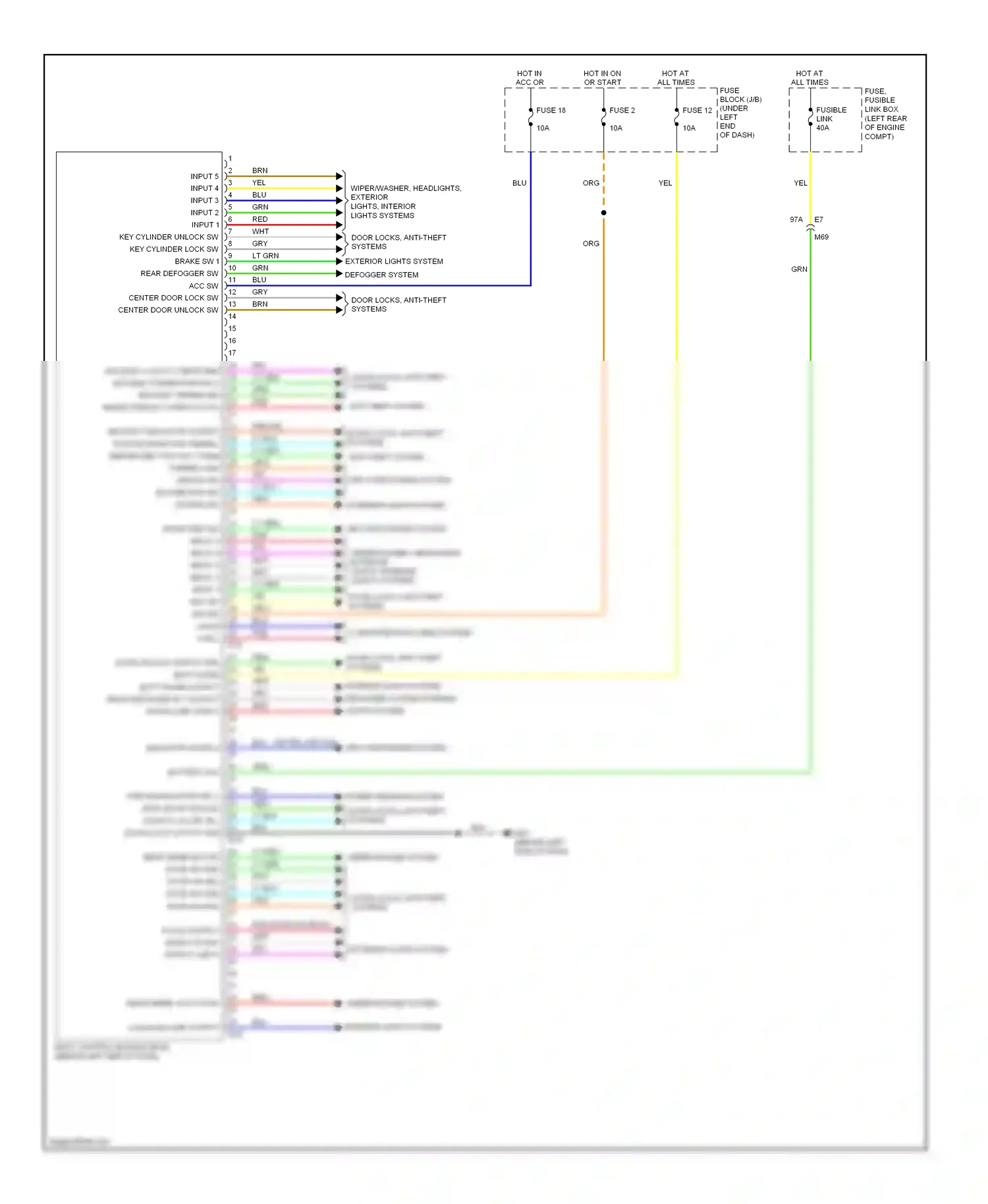 Nissan Note E12 (2012-2016) ppl wiring diagram  (3 of 52)