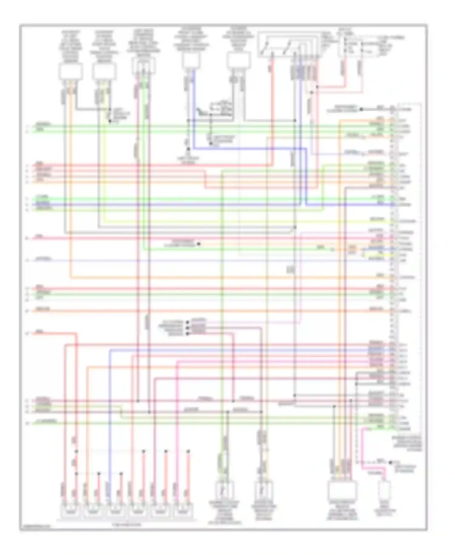 Pathfinder Nissan II (1995-2004): Wiring diagram engine performance 3.5ls (4 of 4)