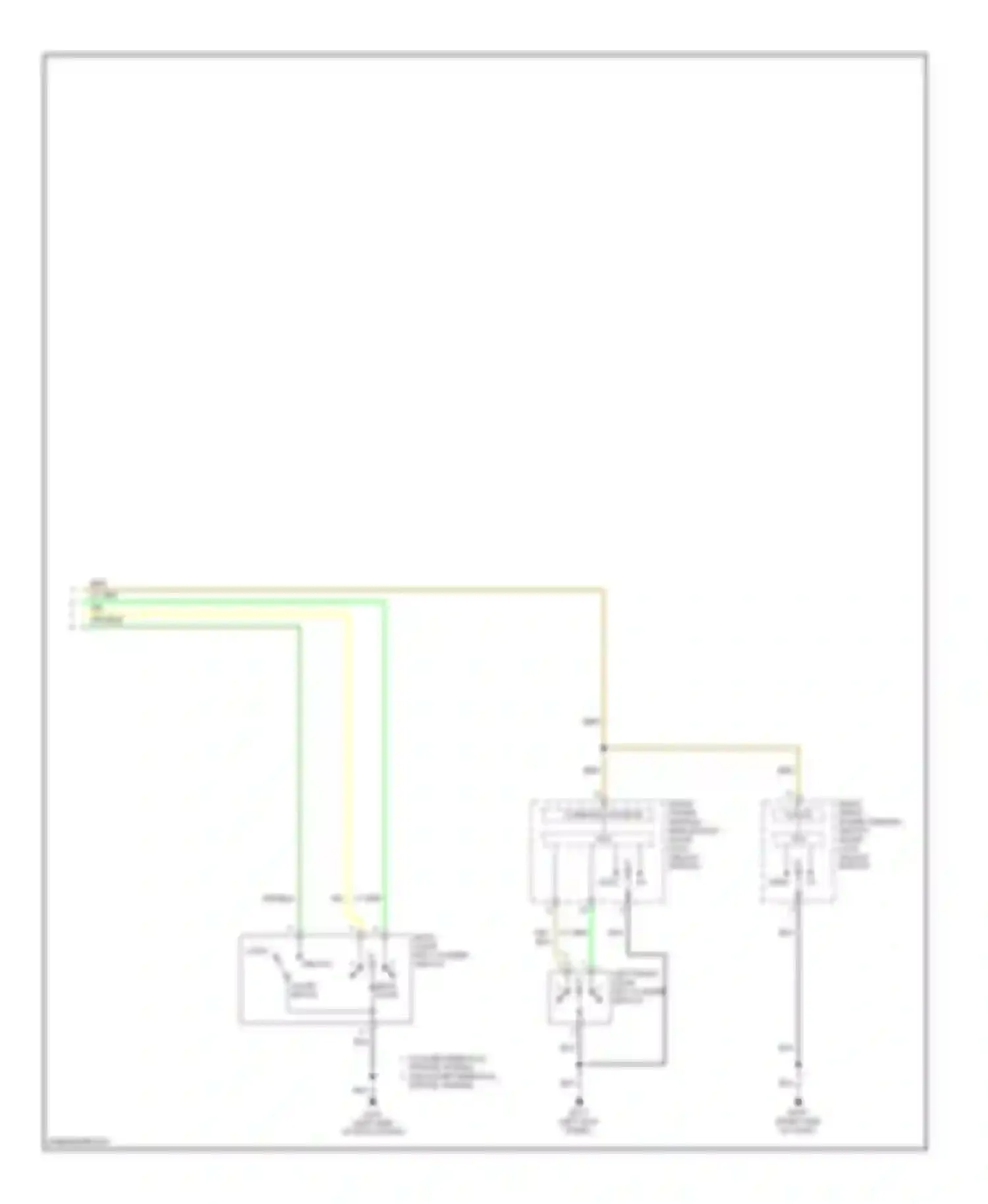 Wiring diagram com i/f for Nissan Pathfinder II (1995-2004) (1 of 1)