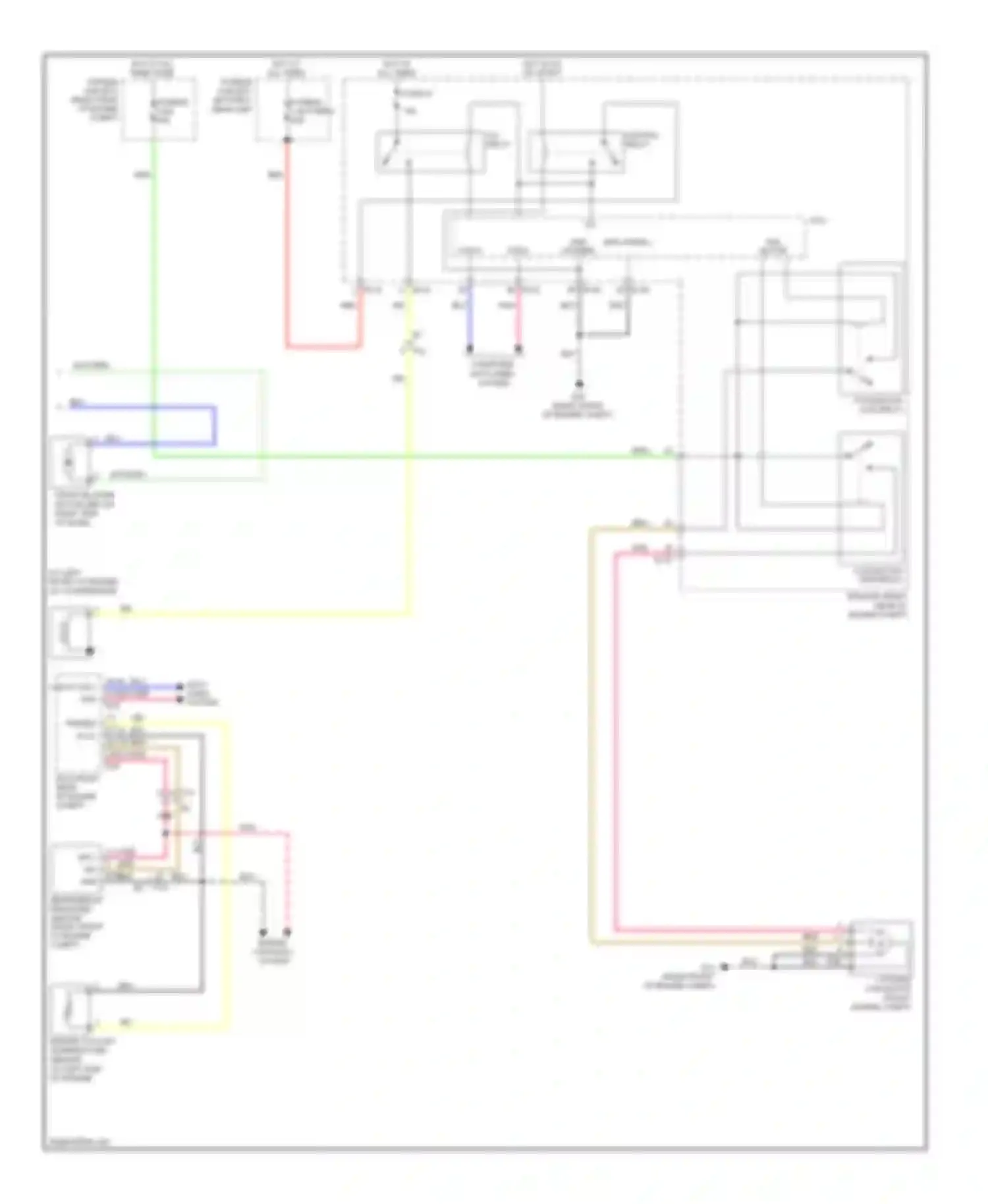 Wiring diagram 94 86 computer data lines system can-h can-l pnk for Nissan Pathfinder III facelift (2010-2014) (1 of 1)