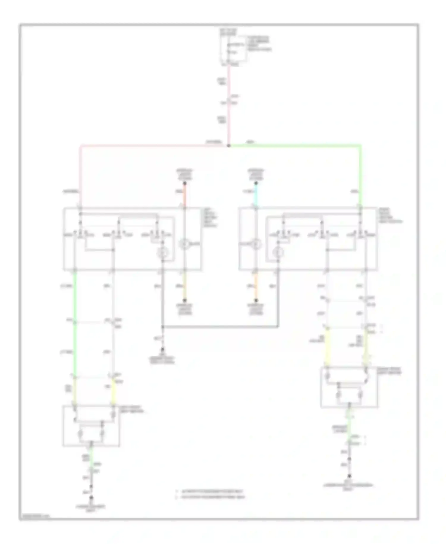 Wiring diagram blk for Nissan Pathfinder III facelift (2010-2014) (53 of 88)