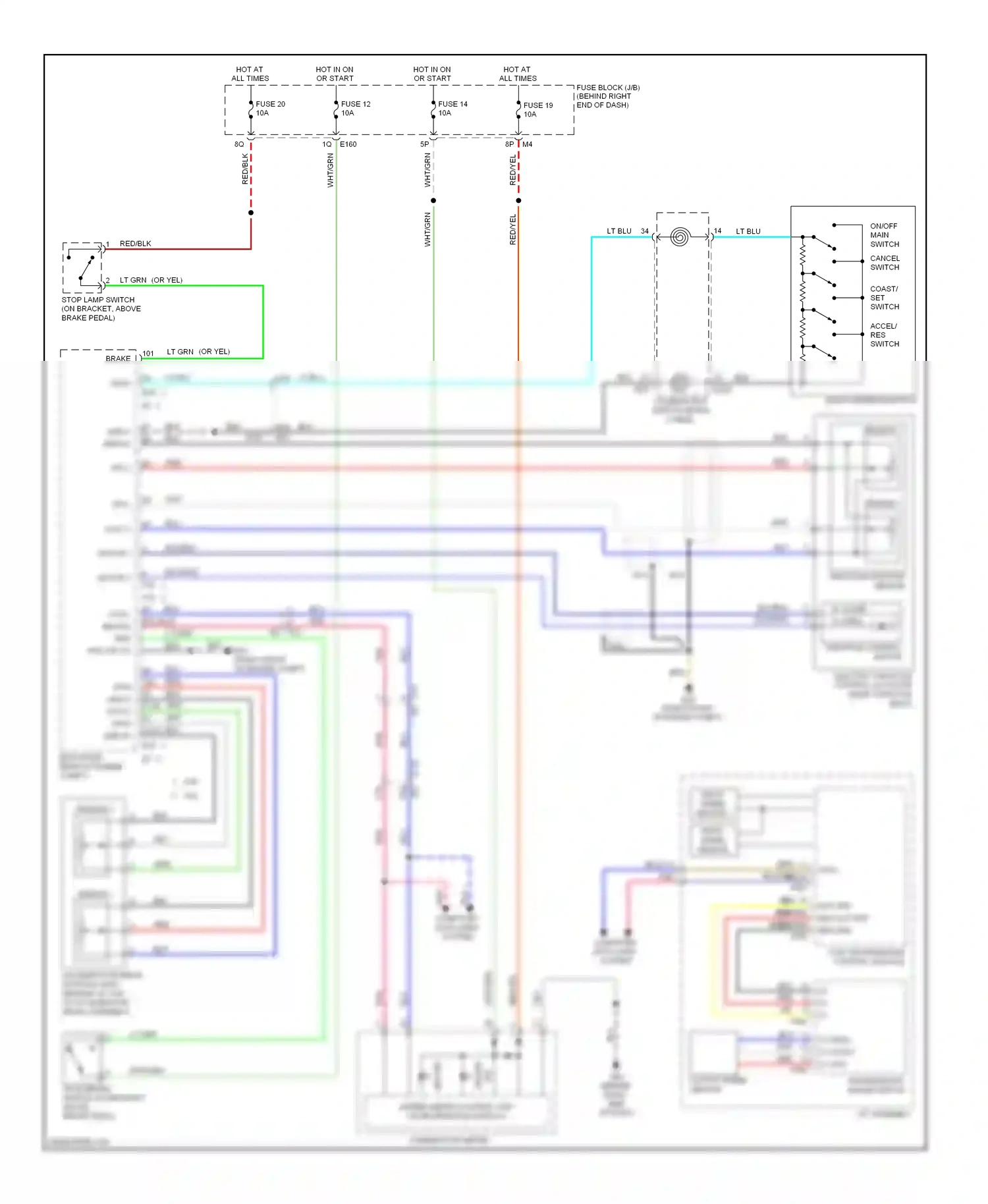 Wiring diagram blu for Nissan Pathfinder III facelift (2010-2014) (14 of 79)