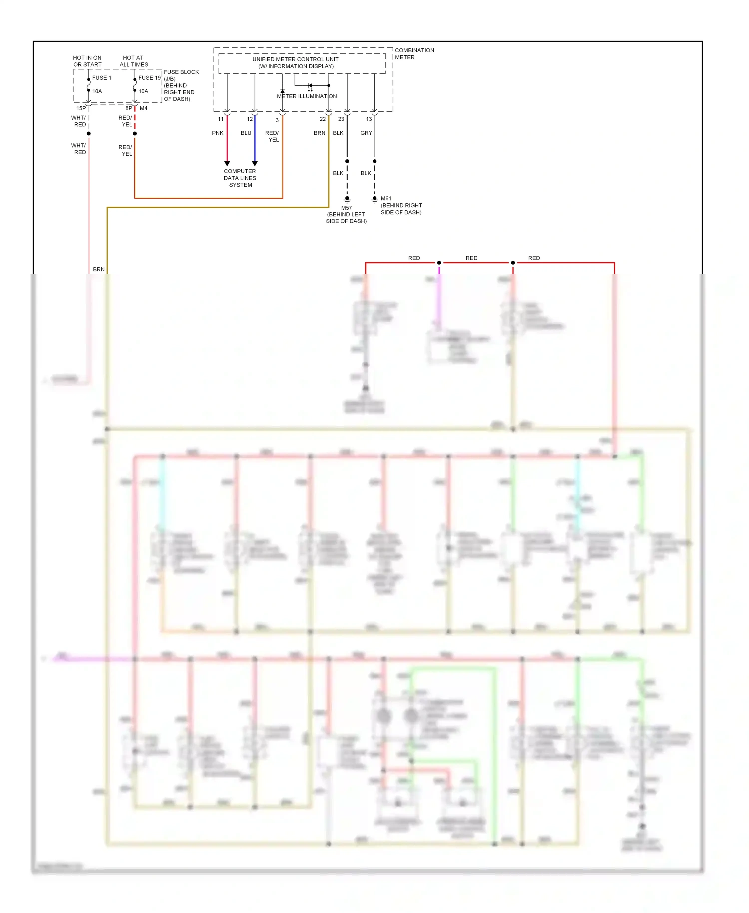 Wiring diagram blu for Nissan Pathfinder III facelift (2010-2014) (36 of 79)