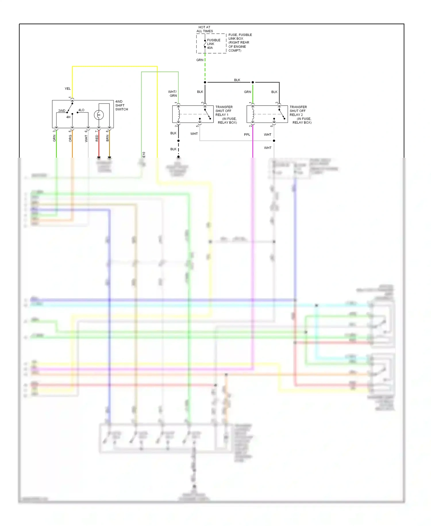 Wiring diagram blu for Nissan Pathfinder III facelift (2010-2014) (73 of 79)