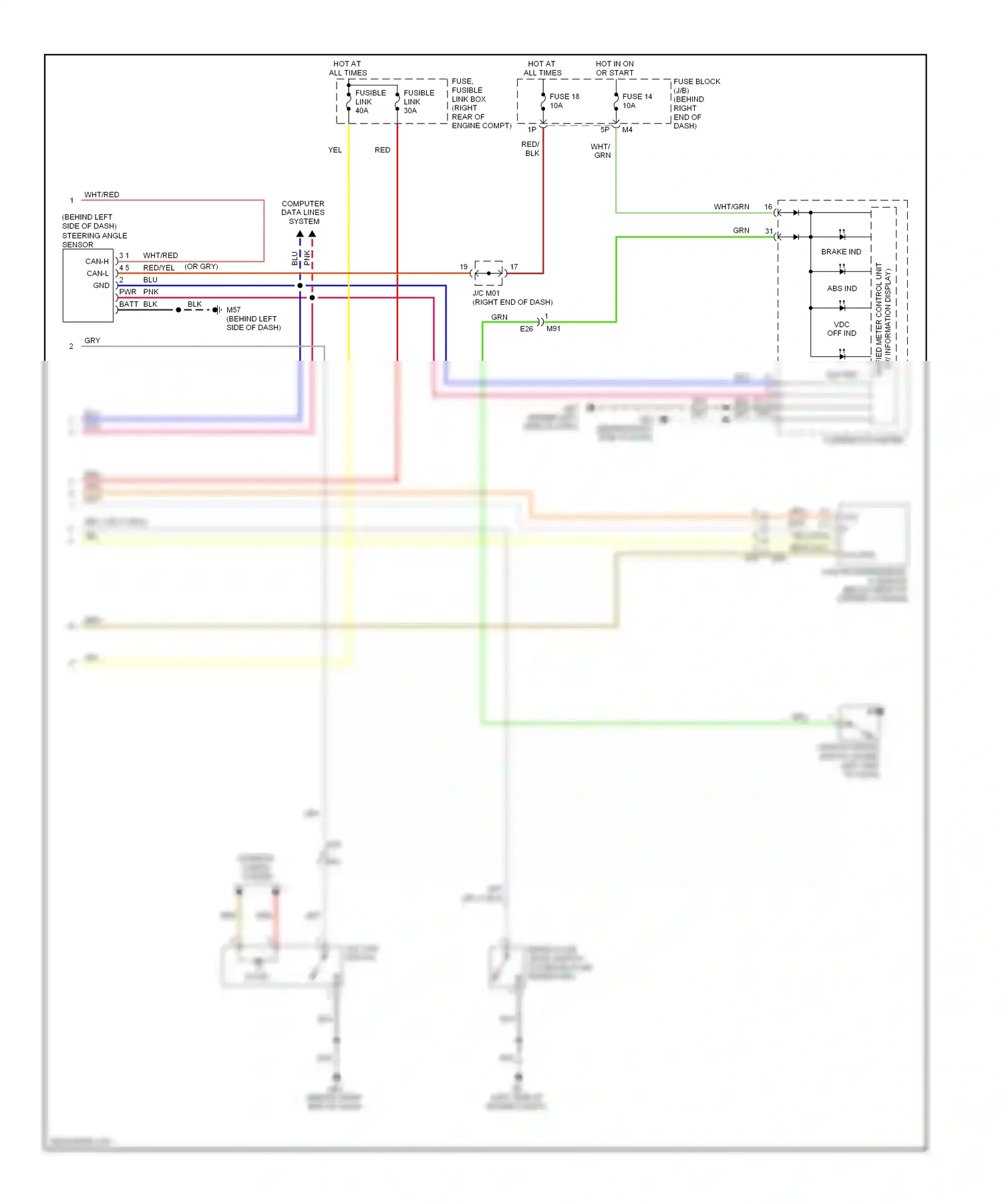 Wiring diagram blu for Nissan Pathfinder III facelift (2010-2014) (2 of 79)