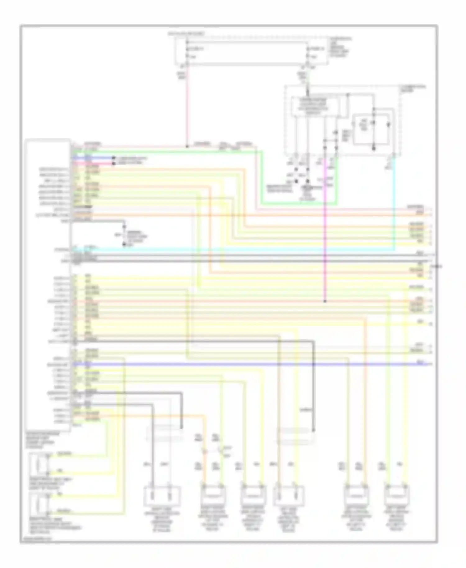 Wiring diagram computer data lines system for Nissan Pathfinder III facelift (2010-2014) (40 of 48)