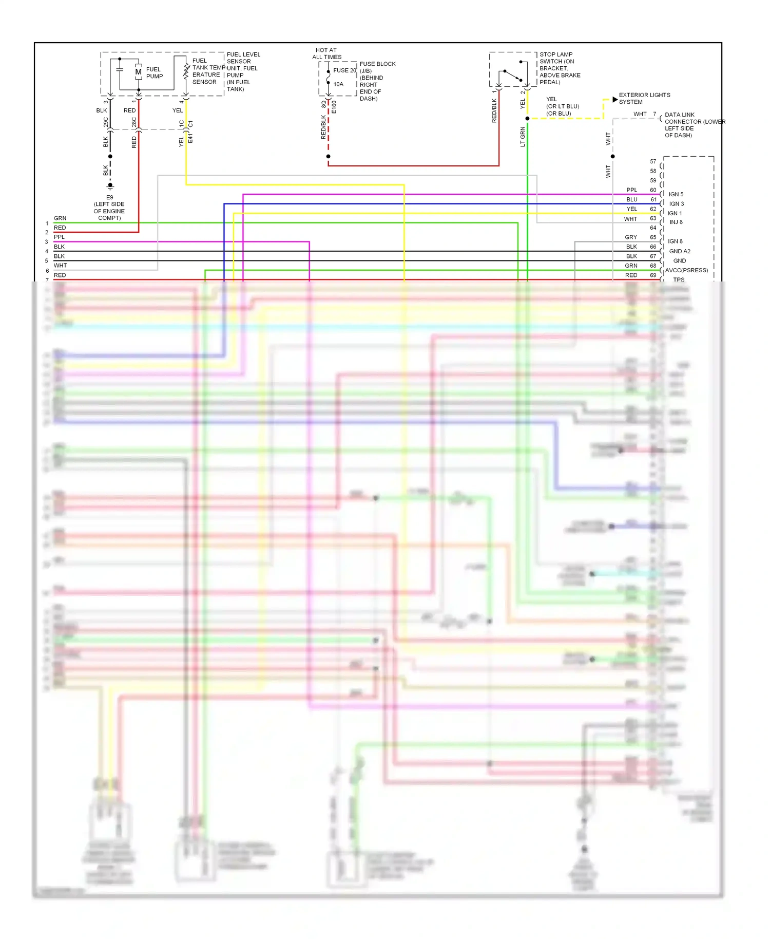 Wiring diagram org/ for Nissan Pathfinder III facelift (2010-2014) (20 of 62)