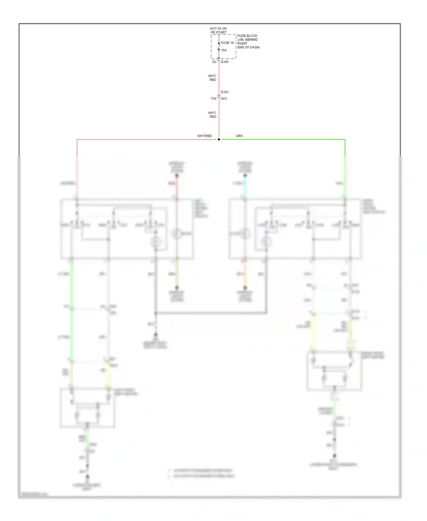 Wiring diagram red for Nissan Pathfinder III facelift (2010-2014) (42 of 79)