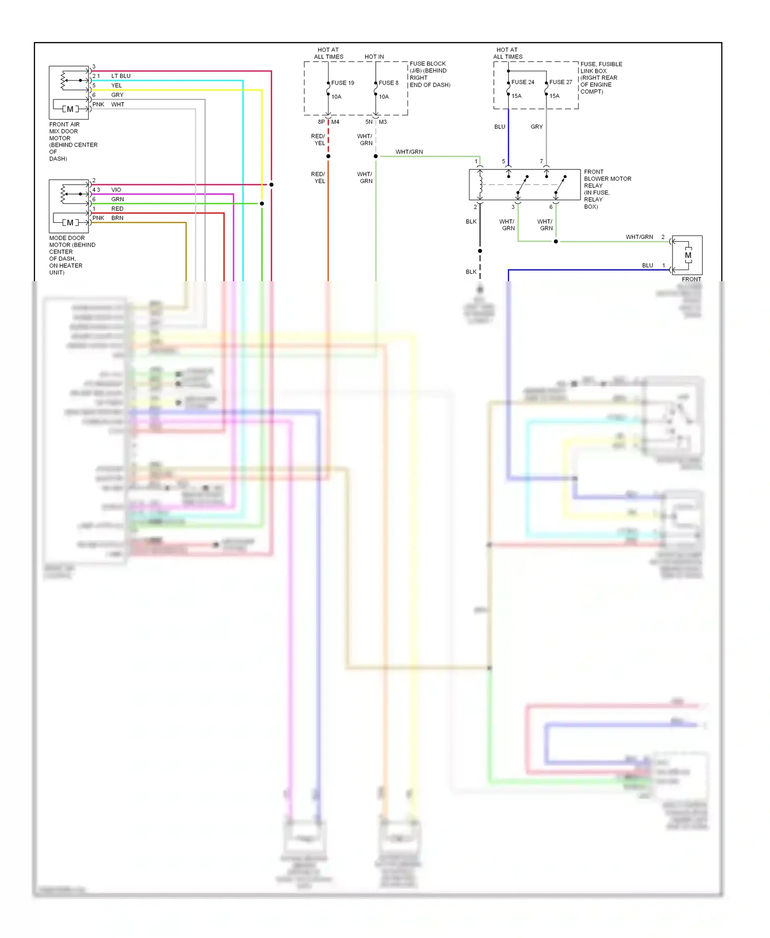 Wiring diagram blu for Nissan Pathfinder III (2004-2010) (9 of 72)