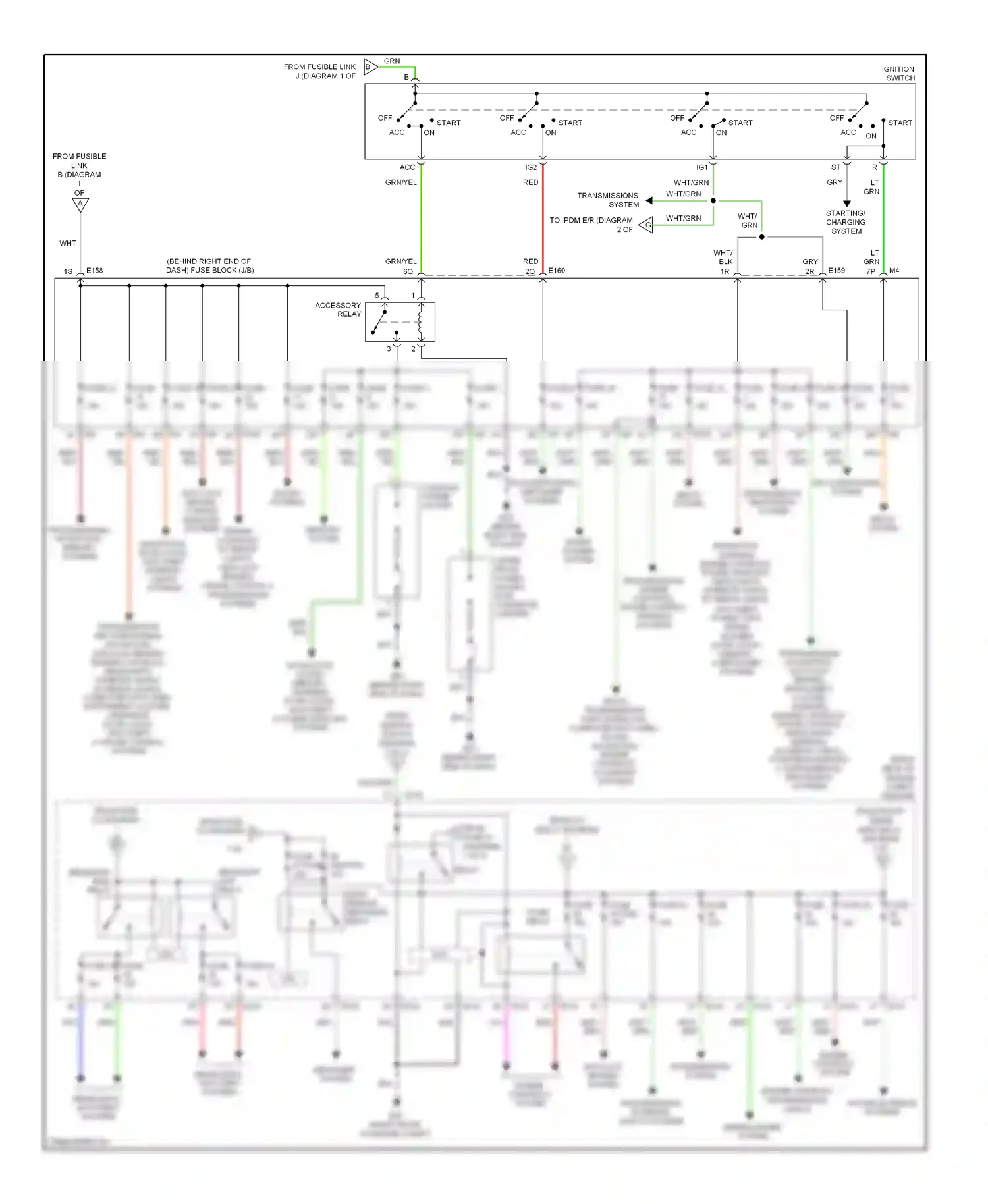 Wiring diagram blu for Nissan Pathfinder III (2004-2010) (45 of 72)