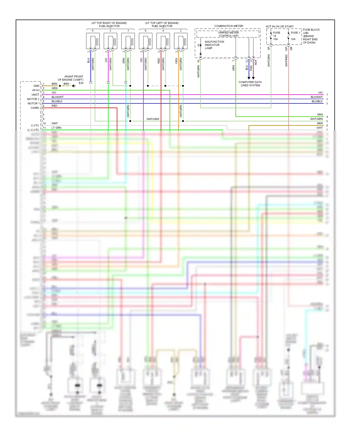 Wiring diagram lt blu for Nissan Pathfinder III (2004-2010) (13 of 59)