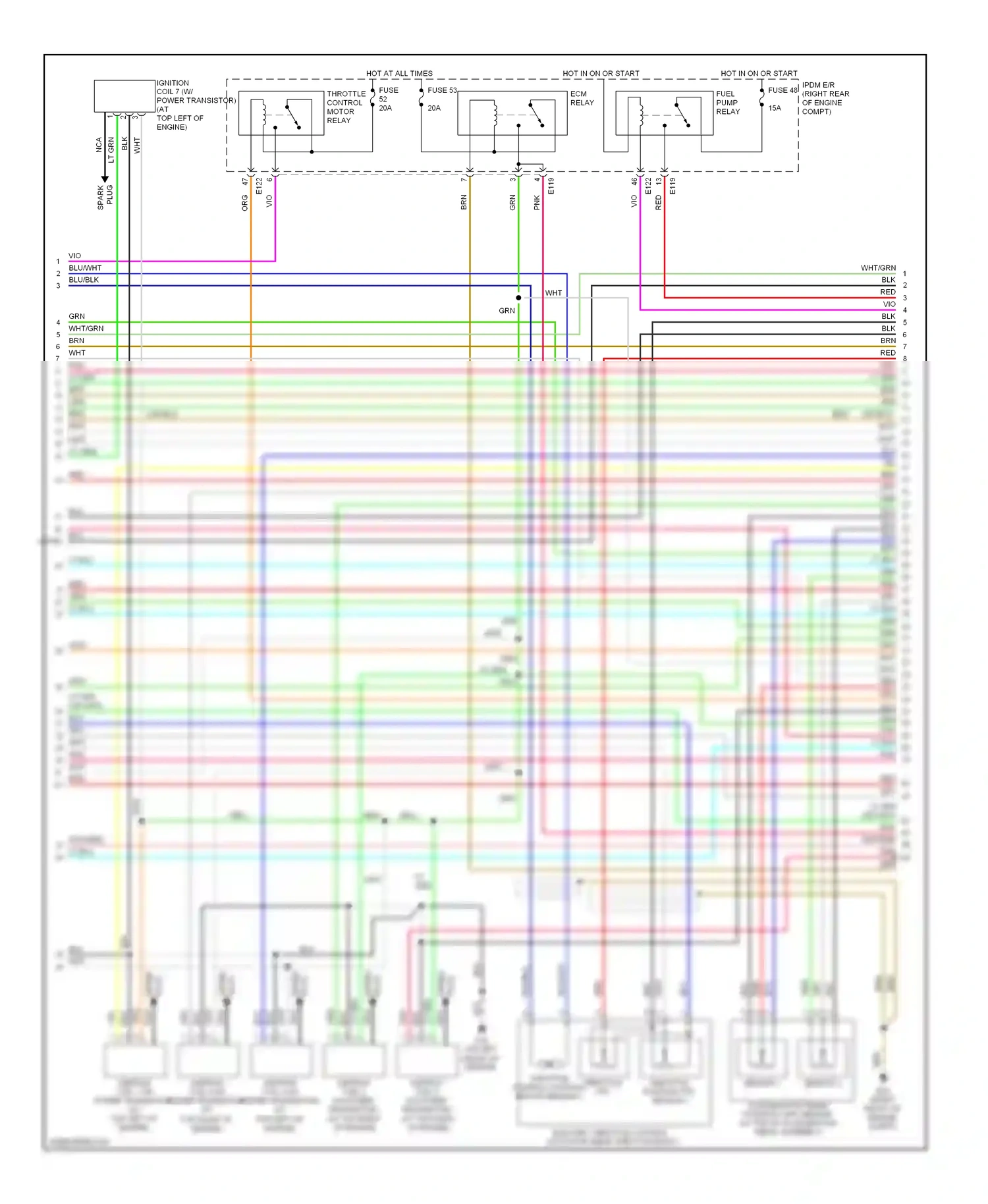 Wiring diagram nca for Nissan Pathfinder III (2004-2010) (9 of 31)