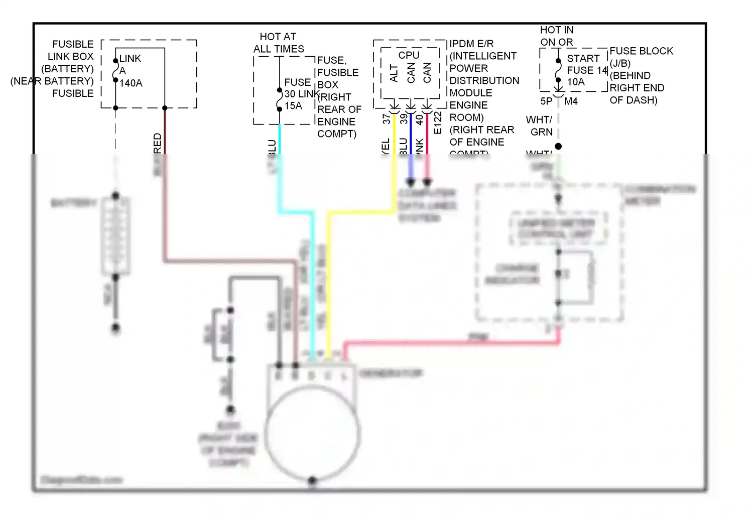 Wiring diagram nca for Nissan Pathfinder III (2004-2010) (24 of 31)
