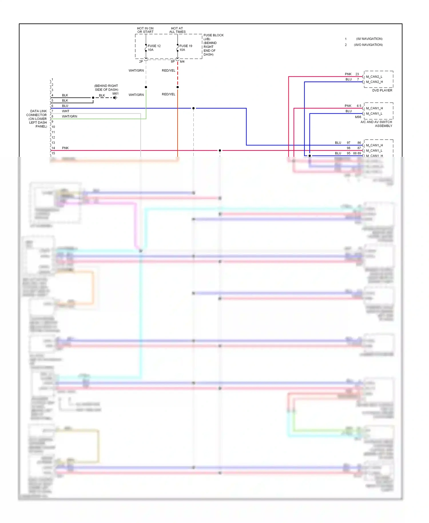Wiring diagram org/ for Nissan Pathfinder III (2004-2010) (8 of 55)