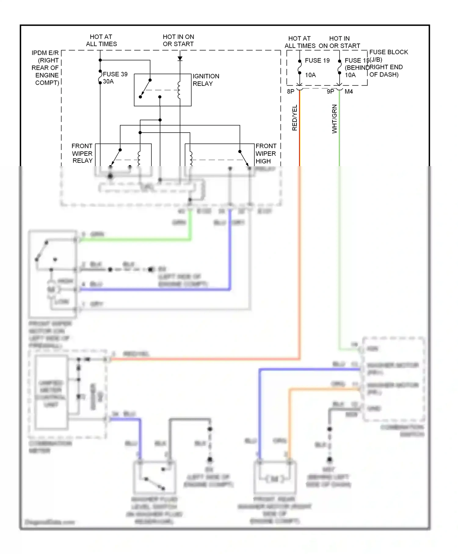 Wiring diagram org/ for Nissan Pathfinder III (2004-2010) (53 of 55)