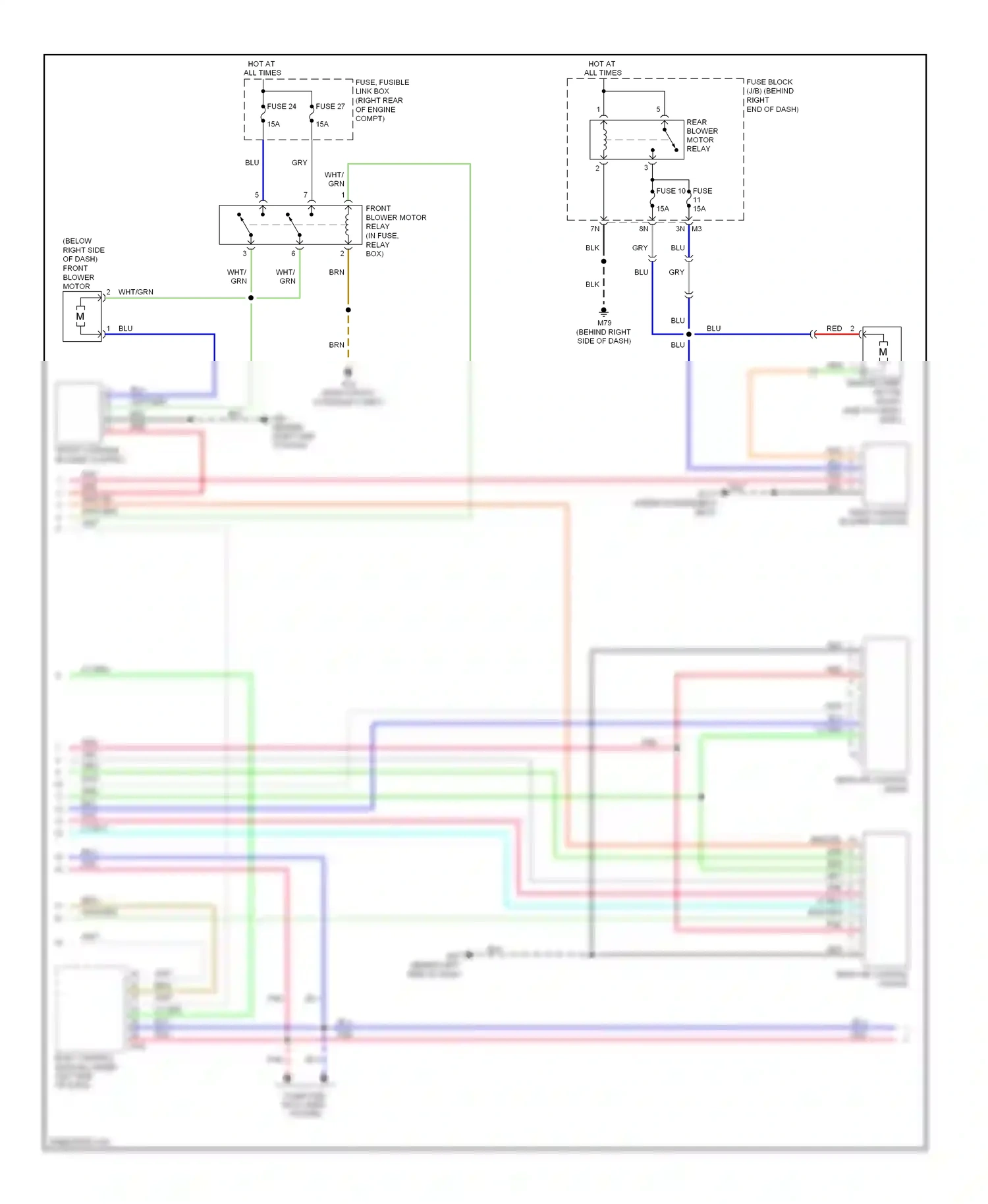 Wiring diagram red for Nissan Pathfinder III (2004-2010) (6 of 70)