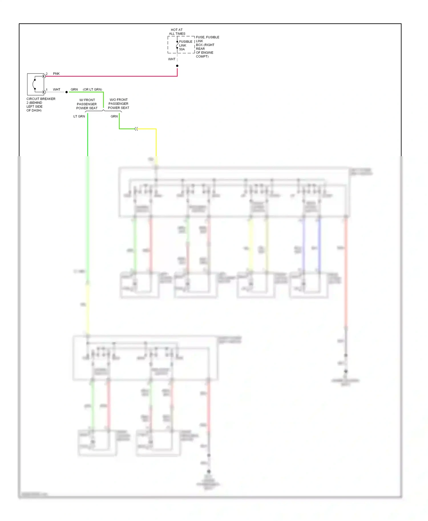 Wiring diagram red for Nissan Pathfinder III (2004-2010) (48 of 70)