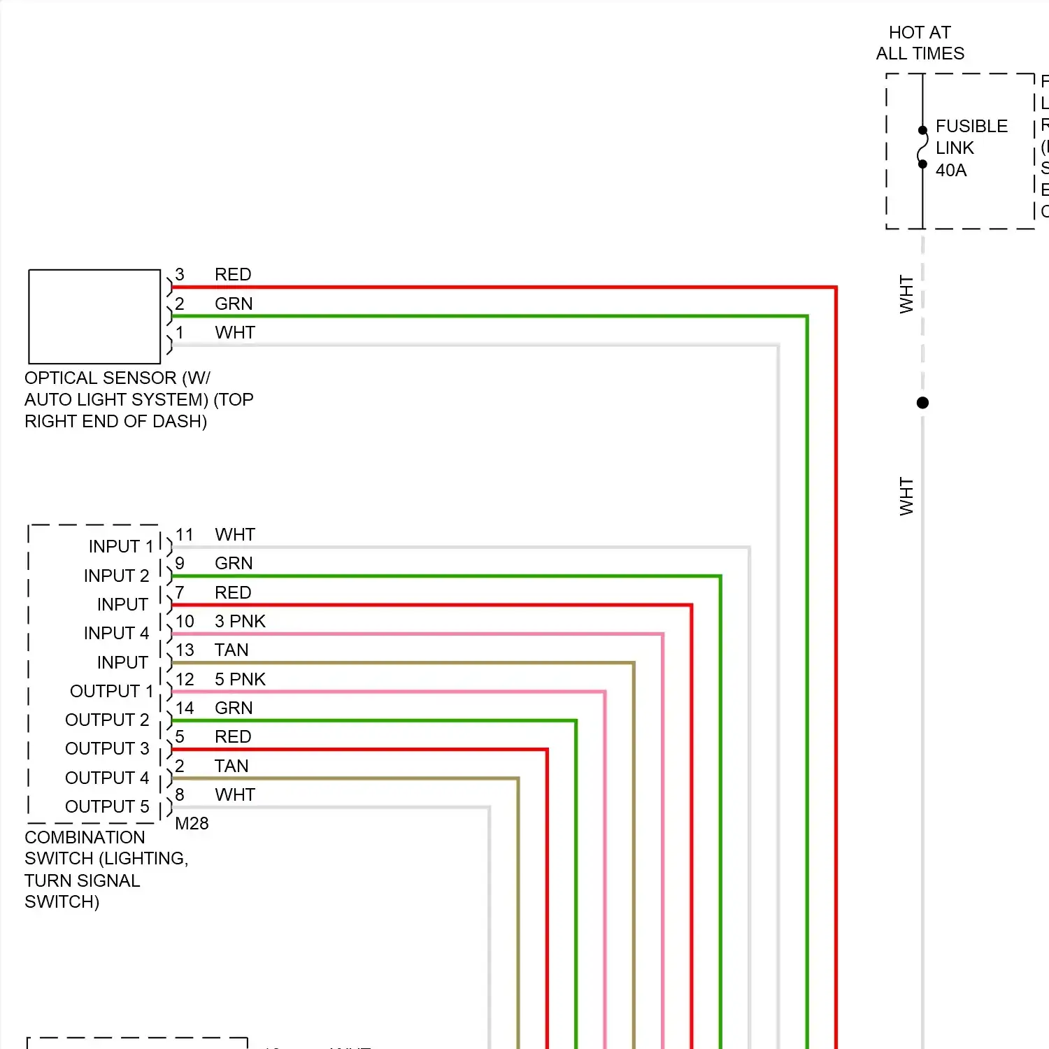 demo - Instrument illumination circuit (1 of 3) Instrument illumination circuit (1 of 3)