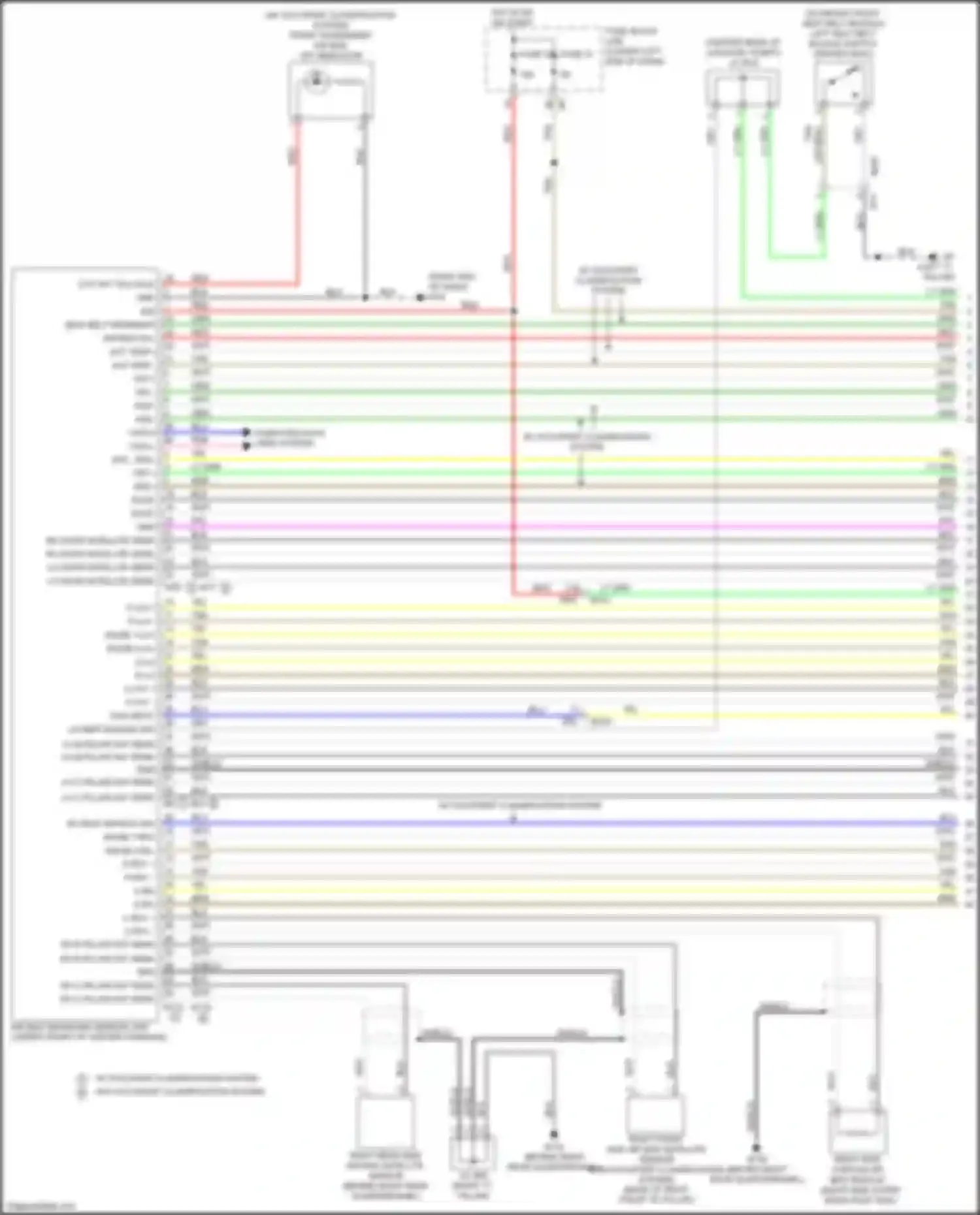 Wiring diagram blk for Nissan Pathfinder IV facelift (2016-2020) (48 of 113)