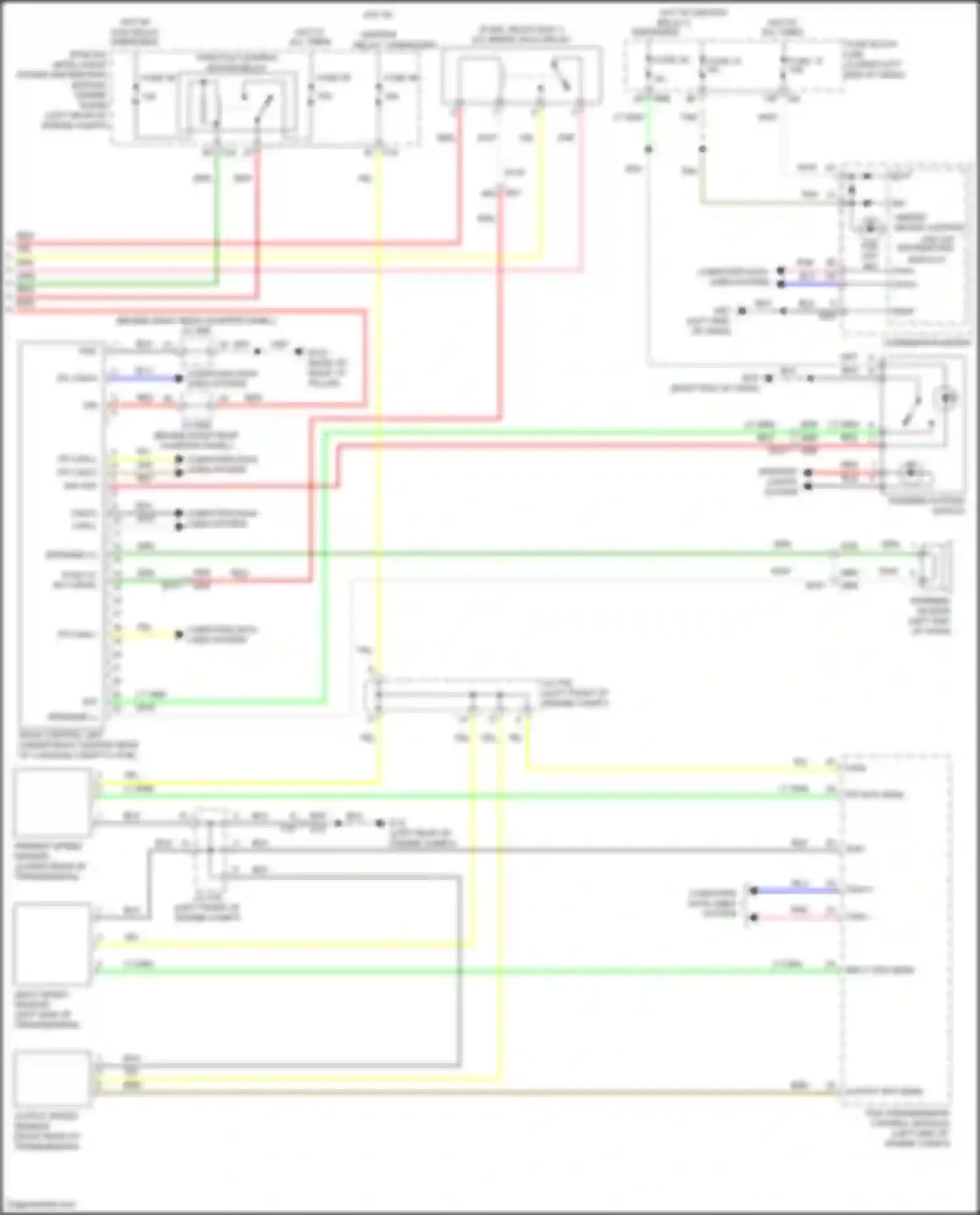 Wiring diagram can-h for Nissan Pathfinder IV facelift (2016-2020) (12 of 54)