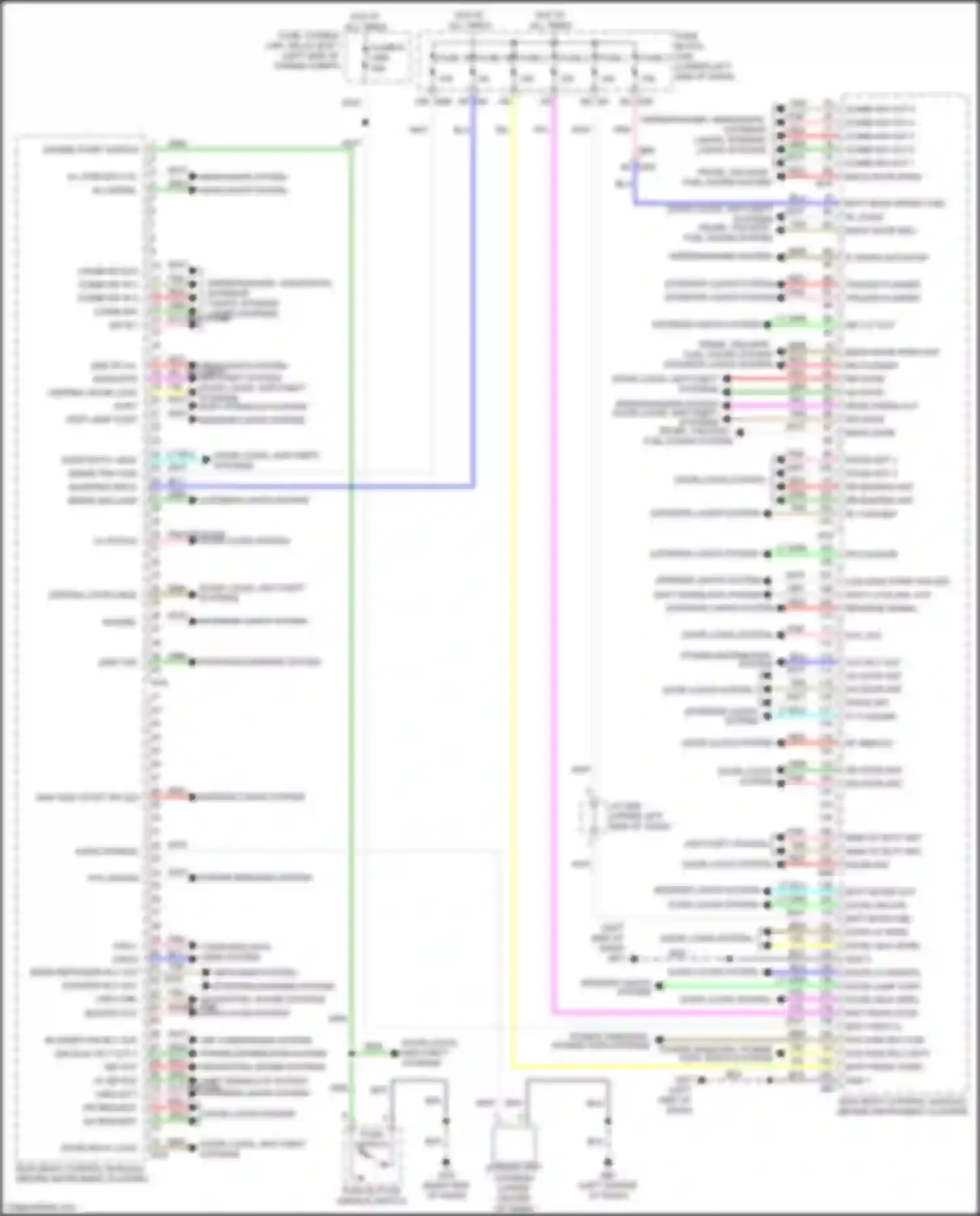 Wiring diagram combi sw out 1 for Nissan Pathfinder IV facelift (2016-2020) (1 of 4)