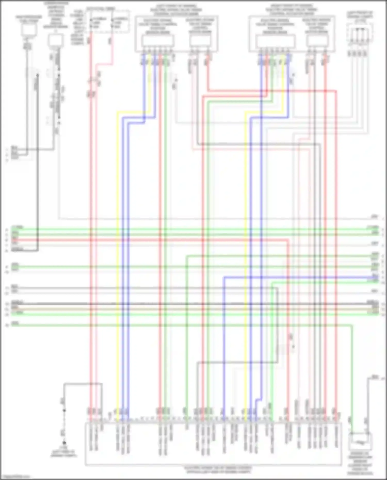 Wiring diagram eng comm line-h for Nissan Pathfinder IV facelift (2016-2020) (1 of 2)