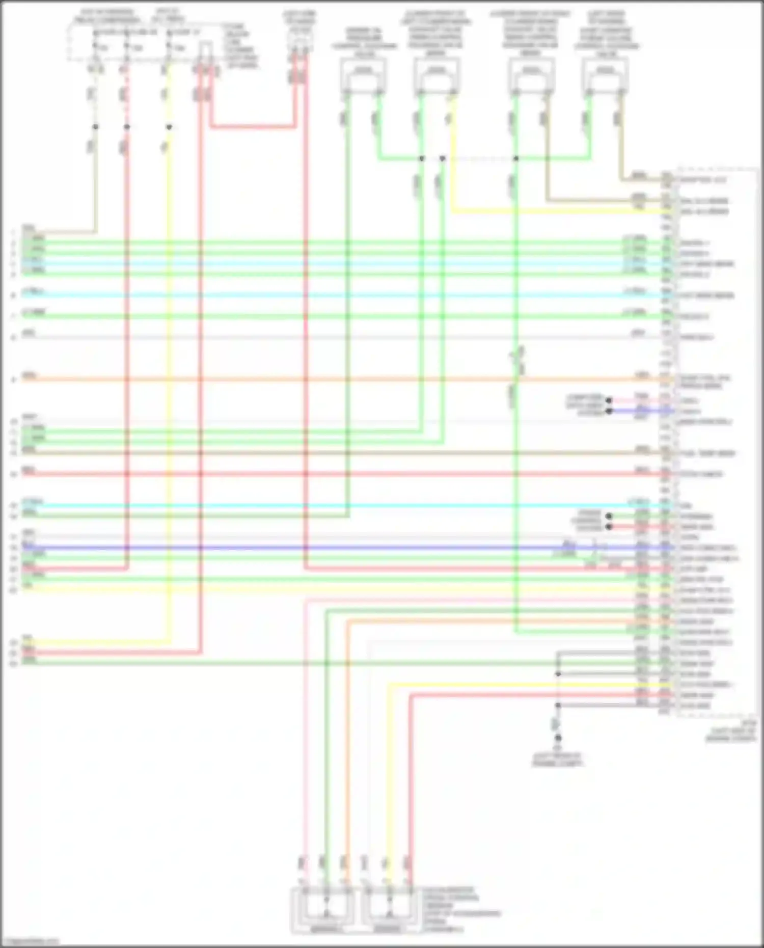 Wiring diagram gry for Nissan Pathfinder IV facelift (2016-2020) (60 of 62)