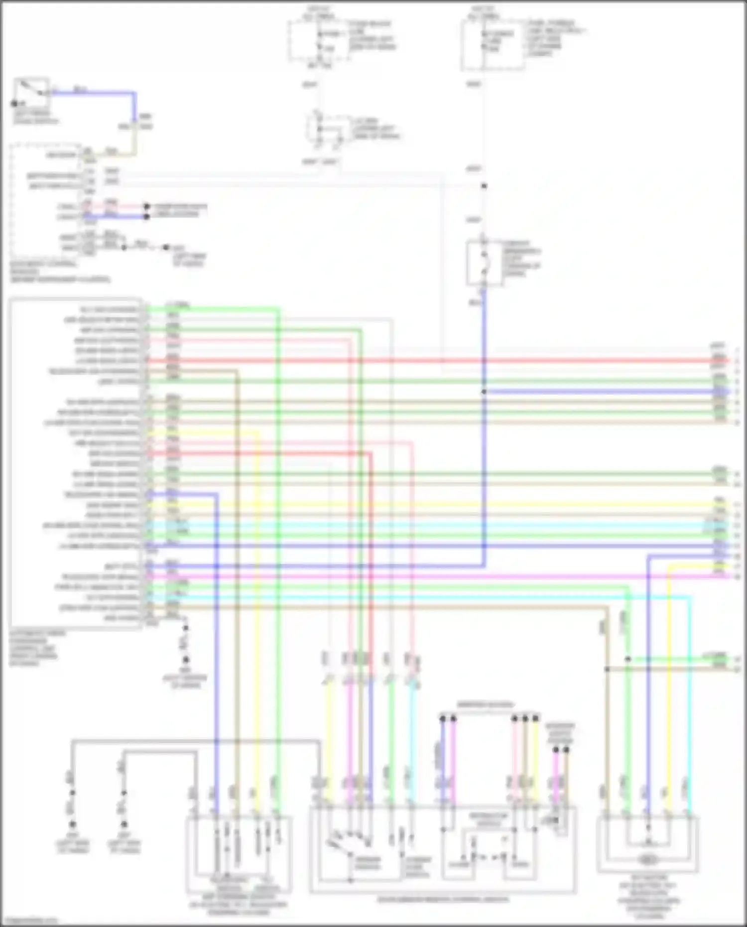 Wiring diagram gry for Nissan Pathfinder IV facelift (2016-2020) (53 of 62)