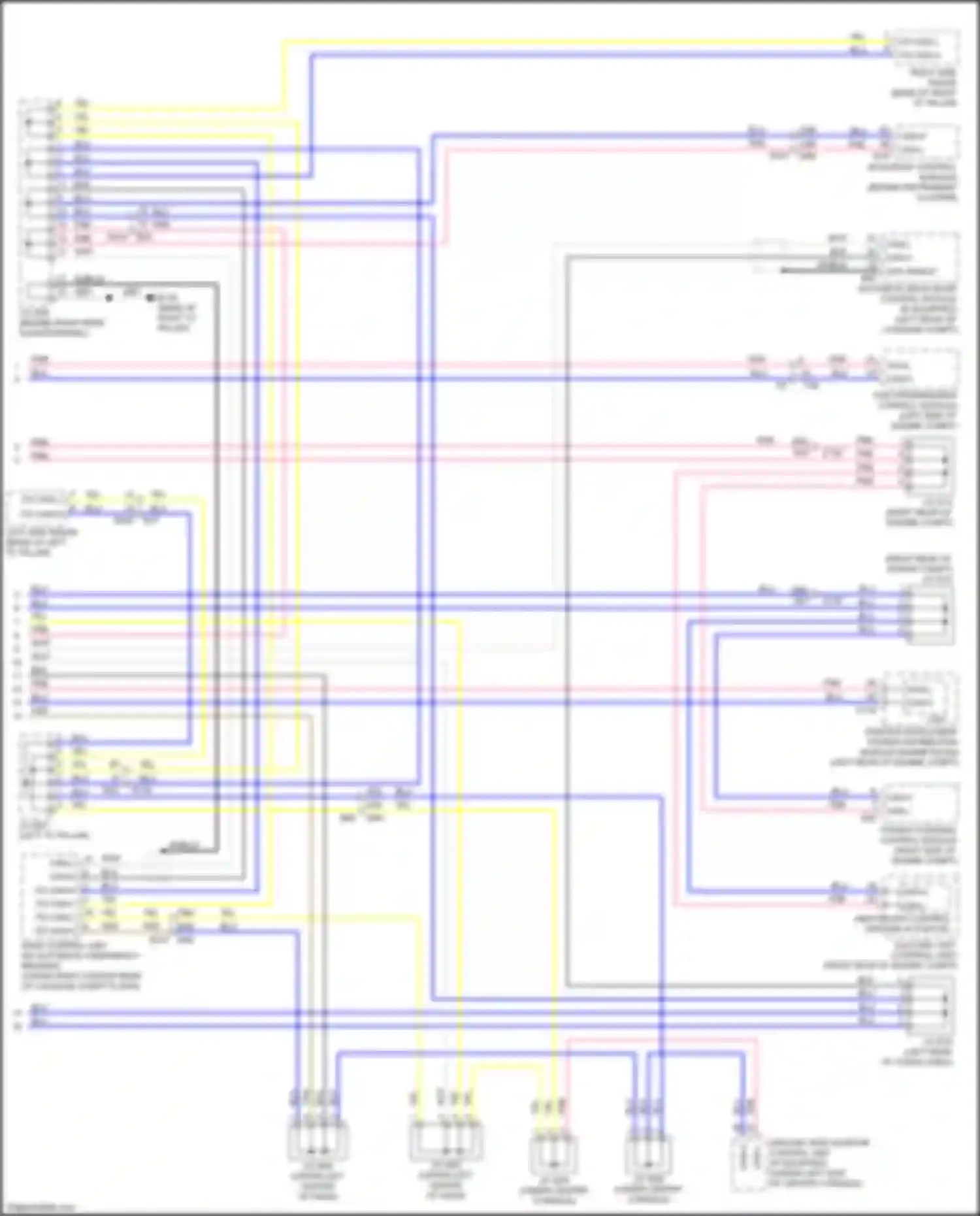 Wiring diagram its can-l for Nissan Pathfinder IV facelift (2016-2020) (2 of 3)