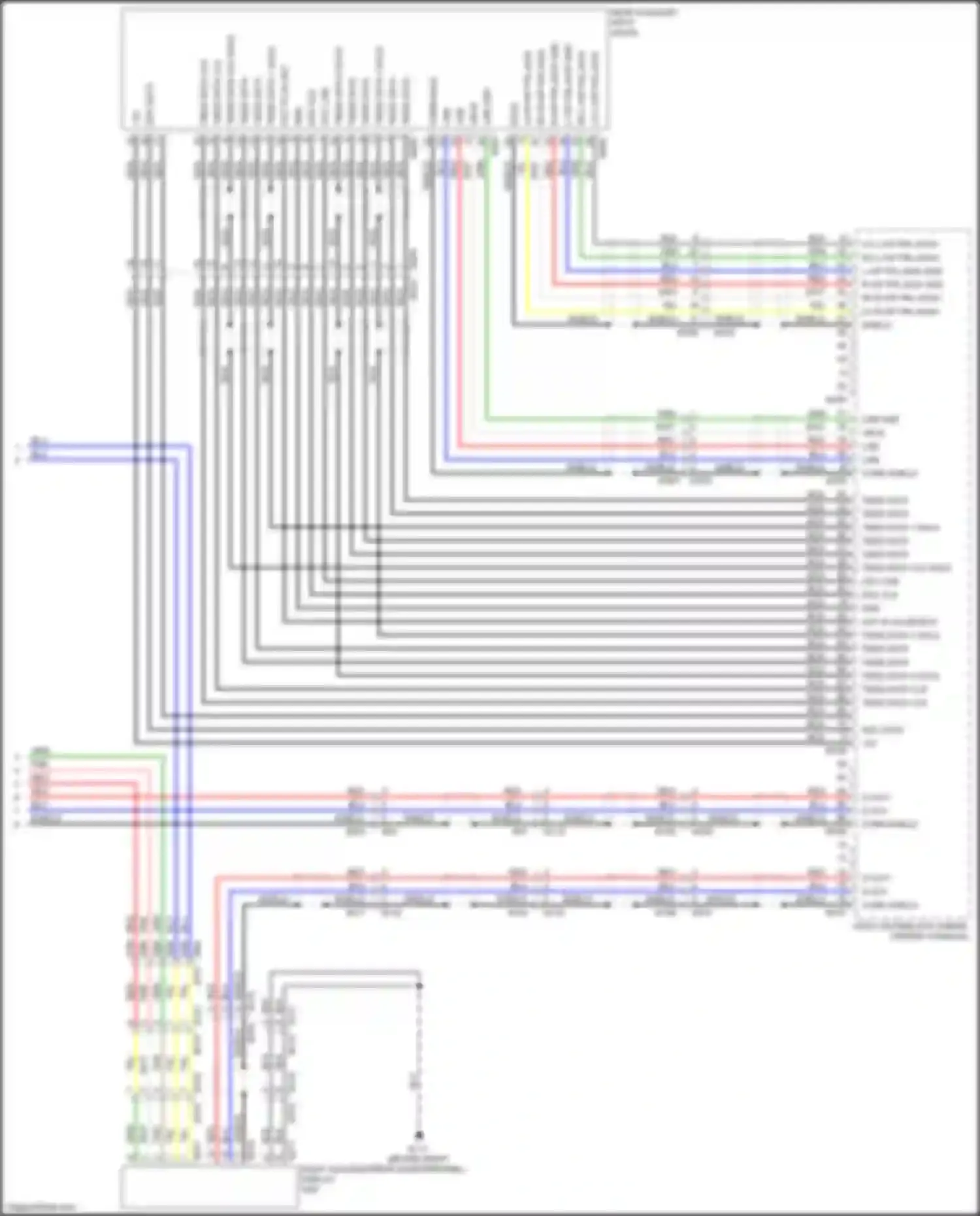 Wiring diagram tmds data 1 shld for Nissan Pathfinder IV facelift (2016-2020) (1 of 1)