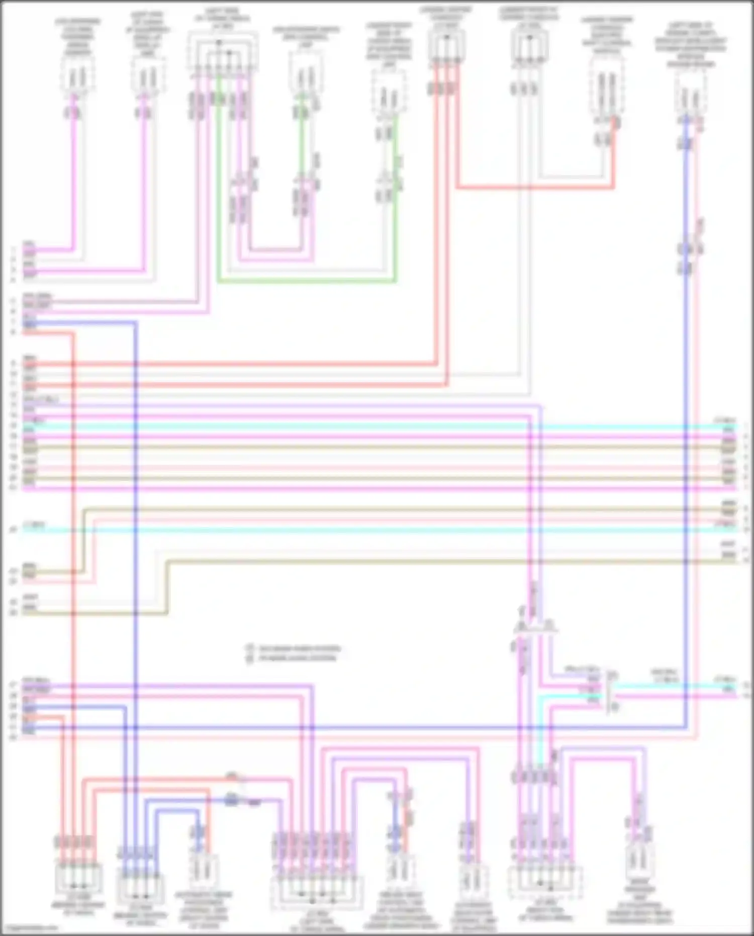Pathfinder Nissan V (2021-2024): Computer data lines circuit (3 of 4)
