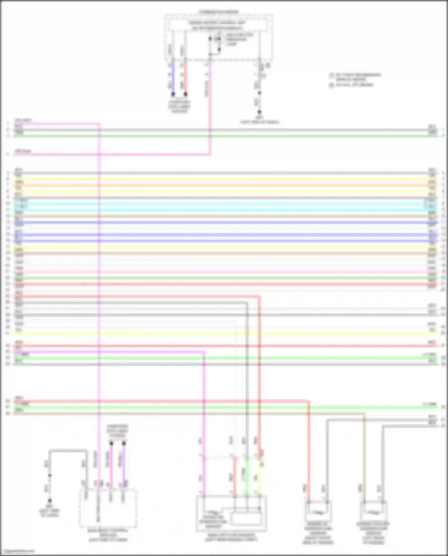 Pathfinder Nissan V (2021-2024): Wiring diagram engine performance 3.5l (2 of 11)