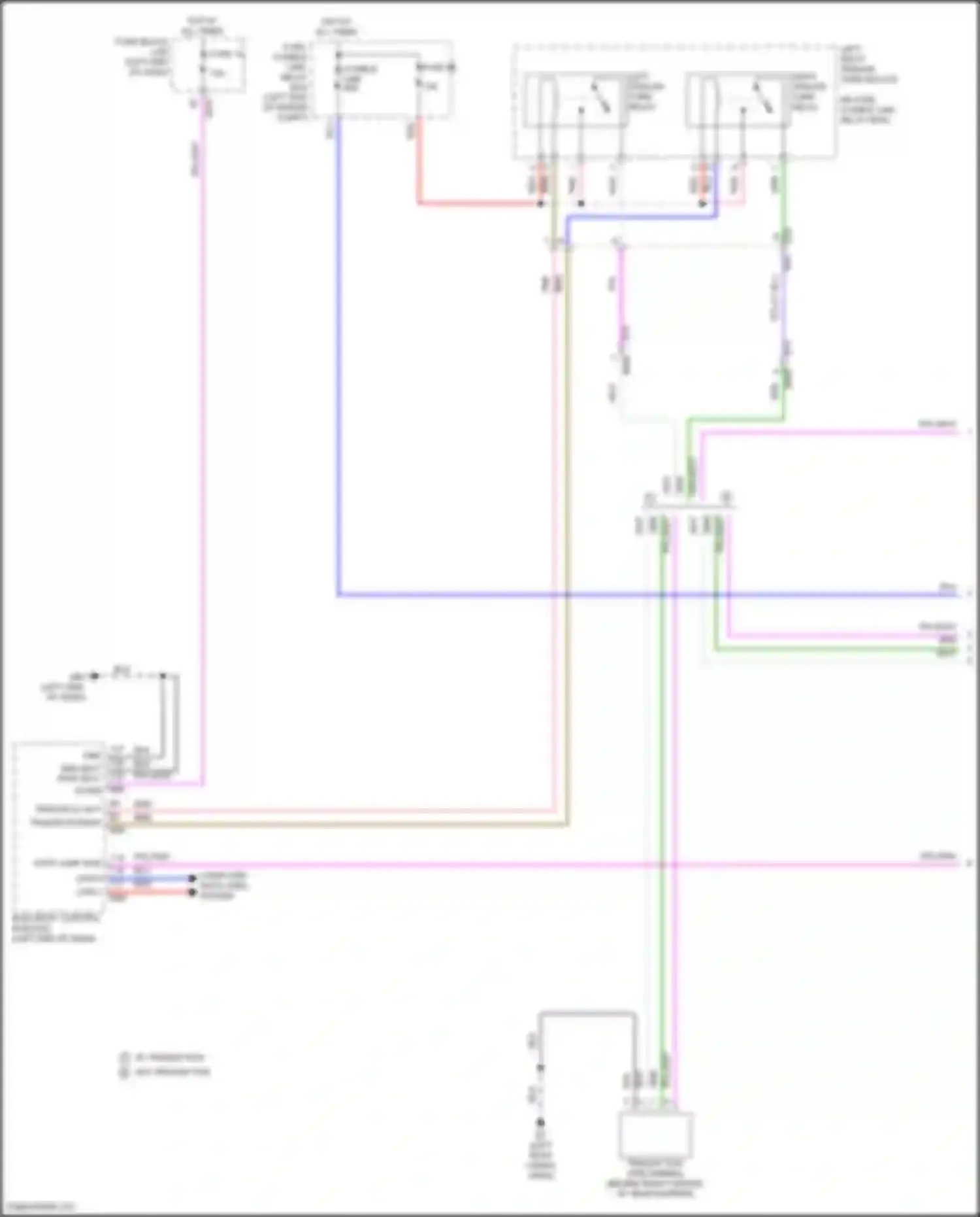 Pathfinder Nissan V (2021-2024): Trailer tow circuit (1 of 2)