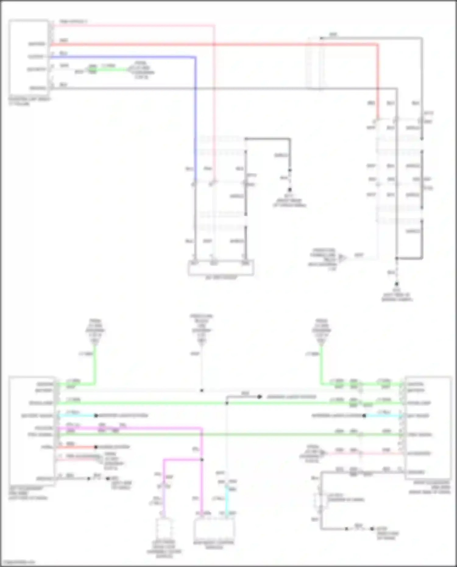 Pathfinder Nissan V (2021-2024): Power distribution circuit (9 of 9)