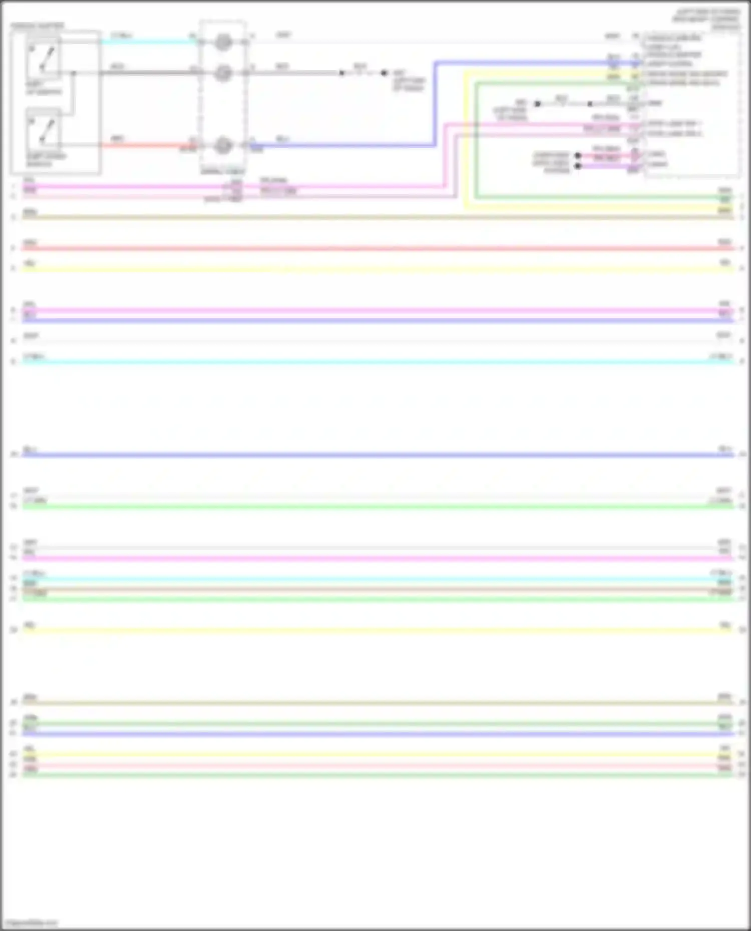 Pathfinder Nissan V (2021-2024): A/t circuit (2 of 3)